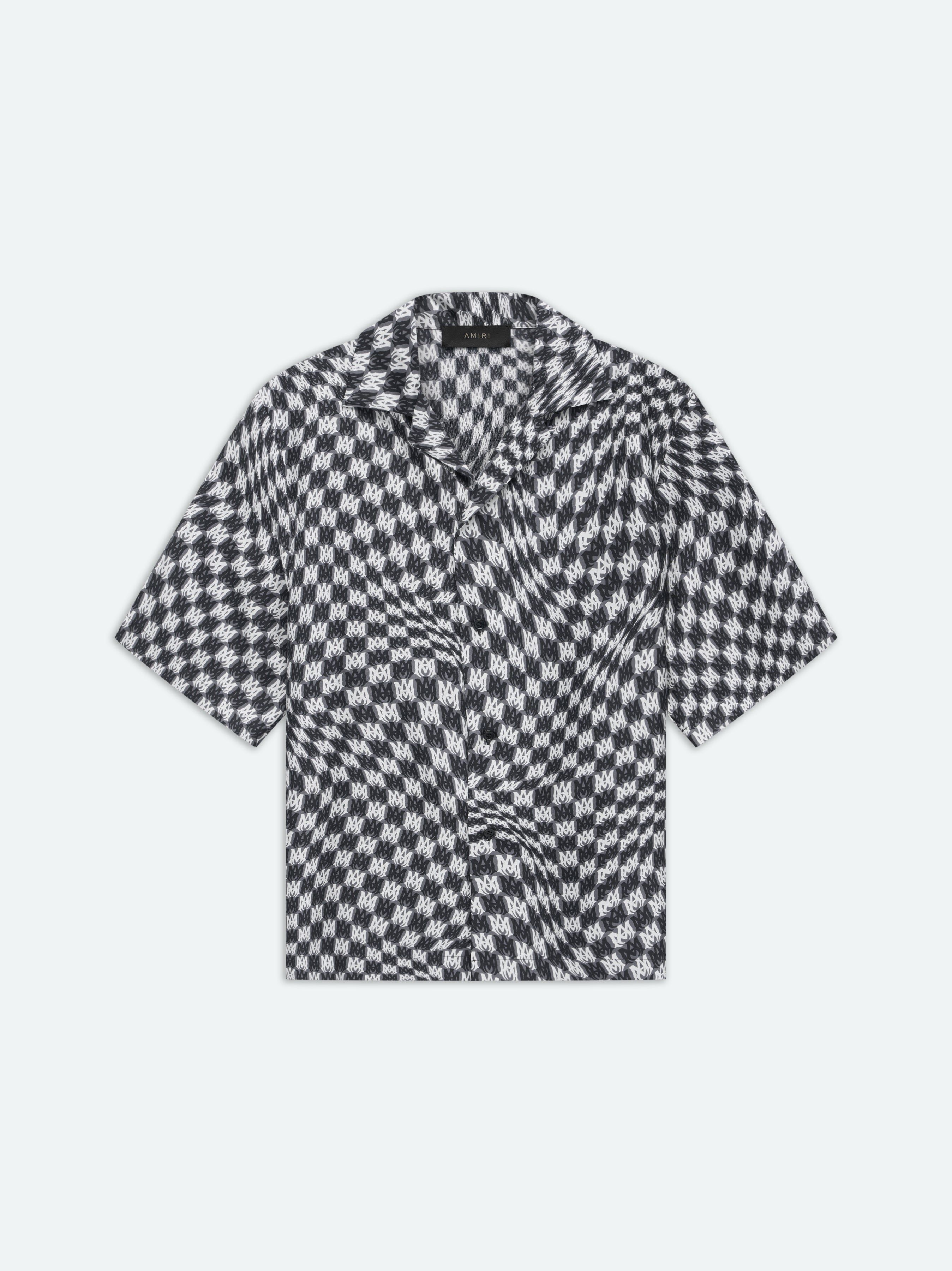 WAVY MA S/S SHIRT - BLACK sold by AMIRI
