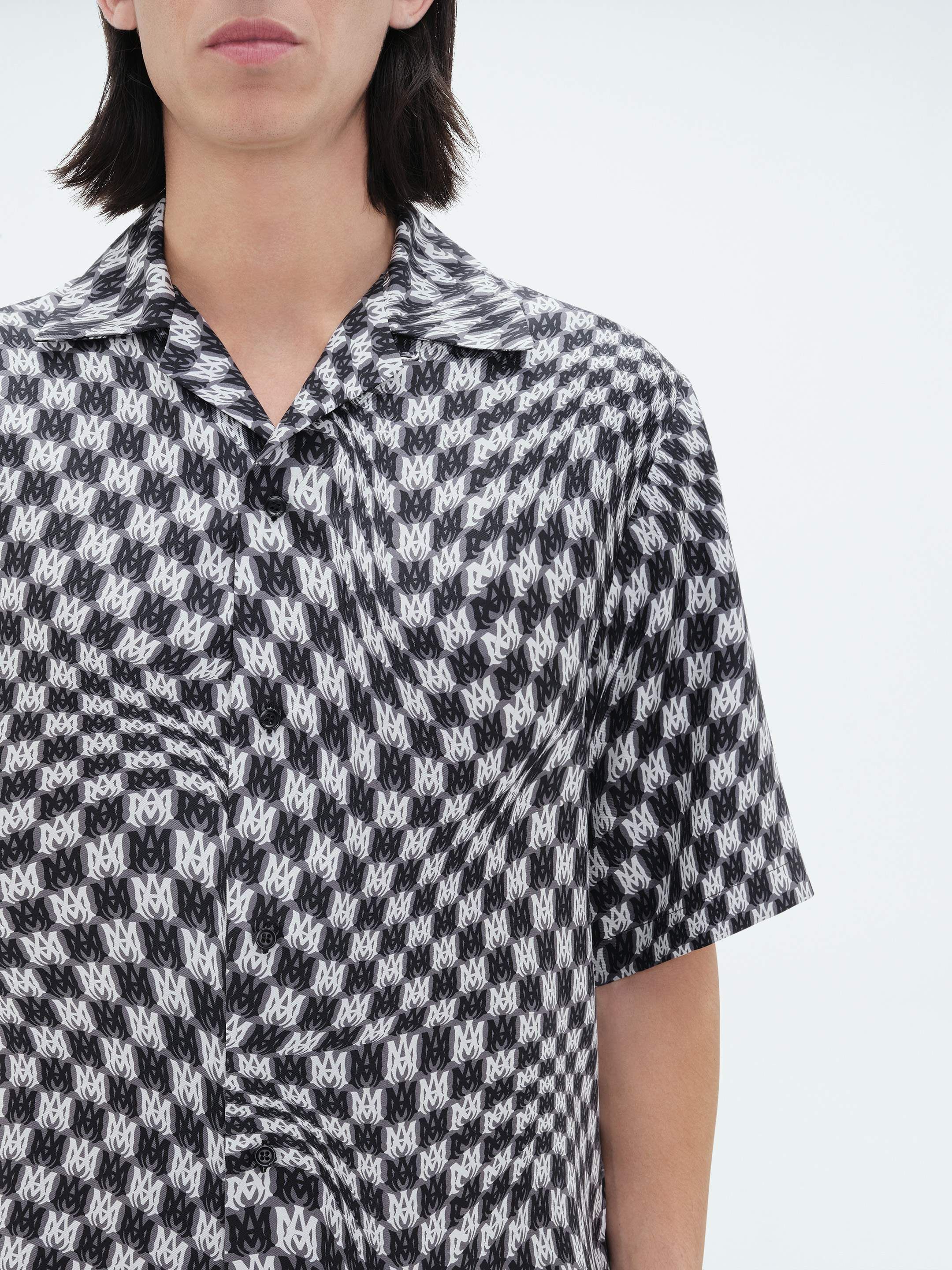 WAVY MA S/S SHIRT - BLACK sold by AMIRI product image thumbnail 5