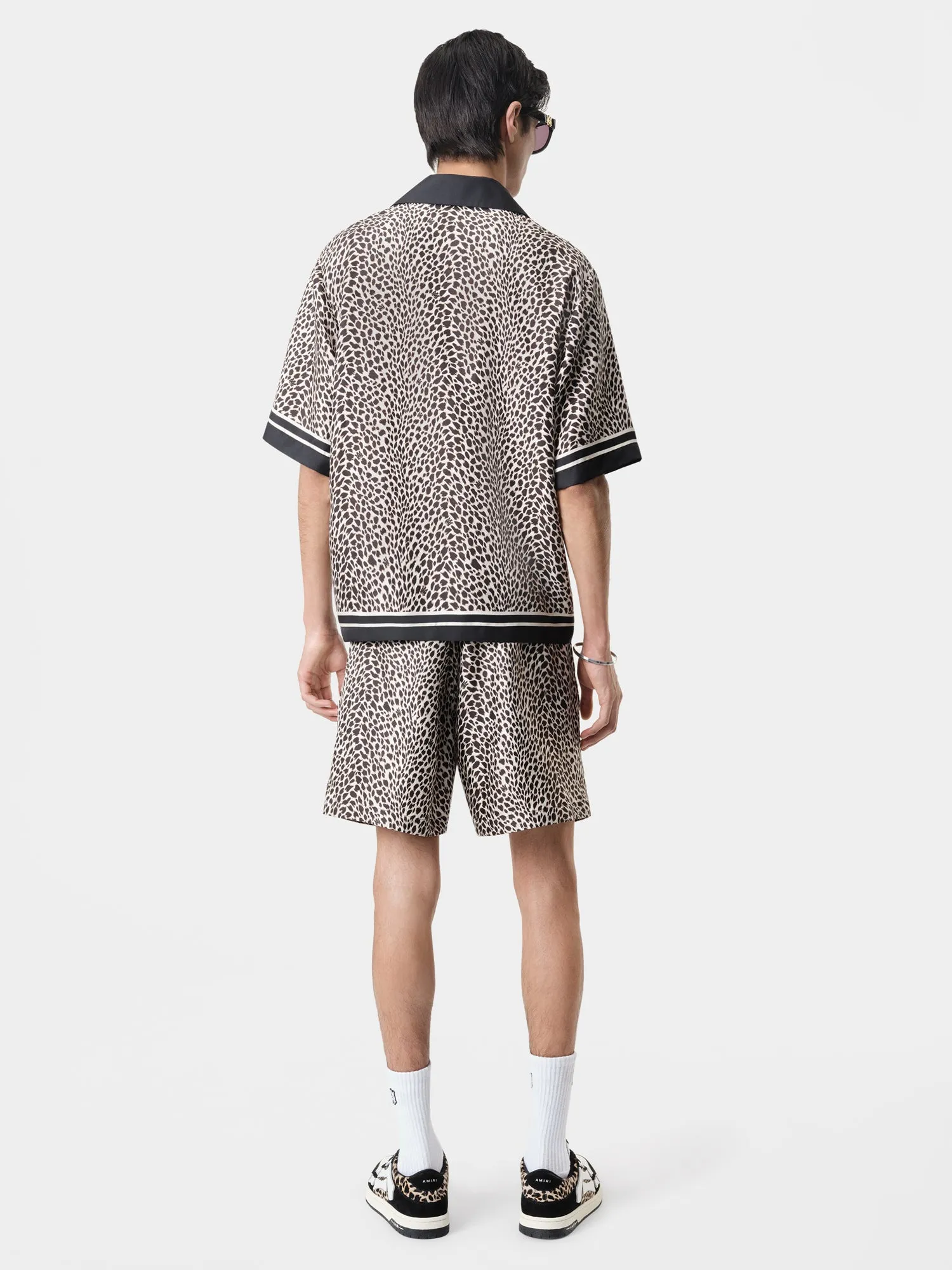MA LEOPARD SHORT - Black Birch sold by AMIRI product image thumbnail 4