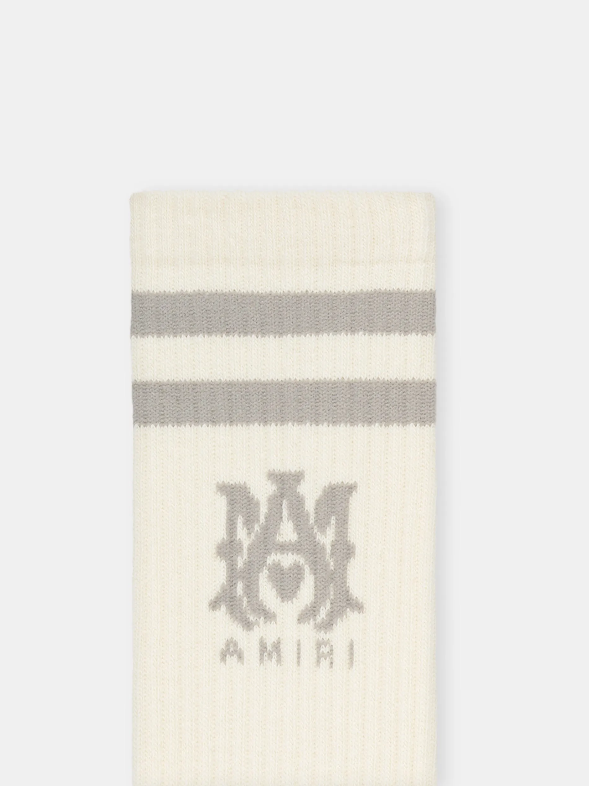 MA STRIPE SOCK - Alabaster sold by AMIRI product image thumbnail 3