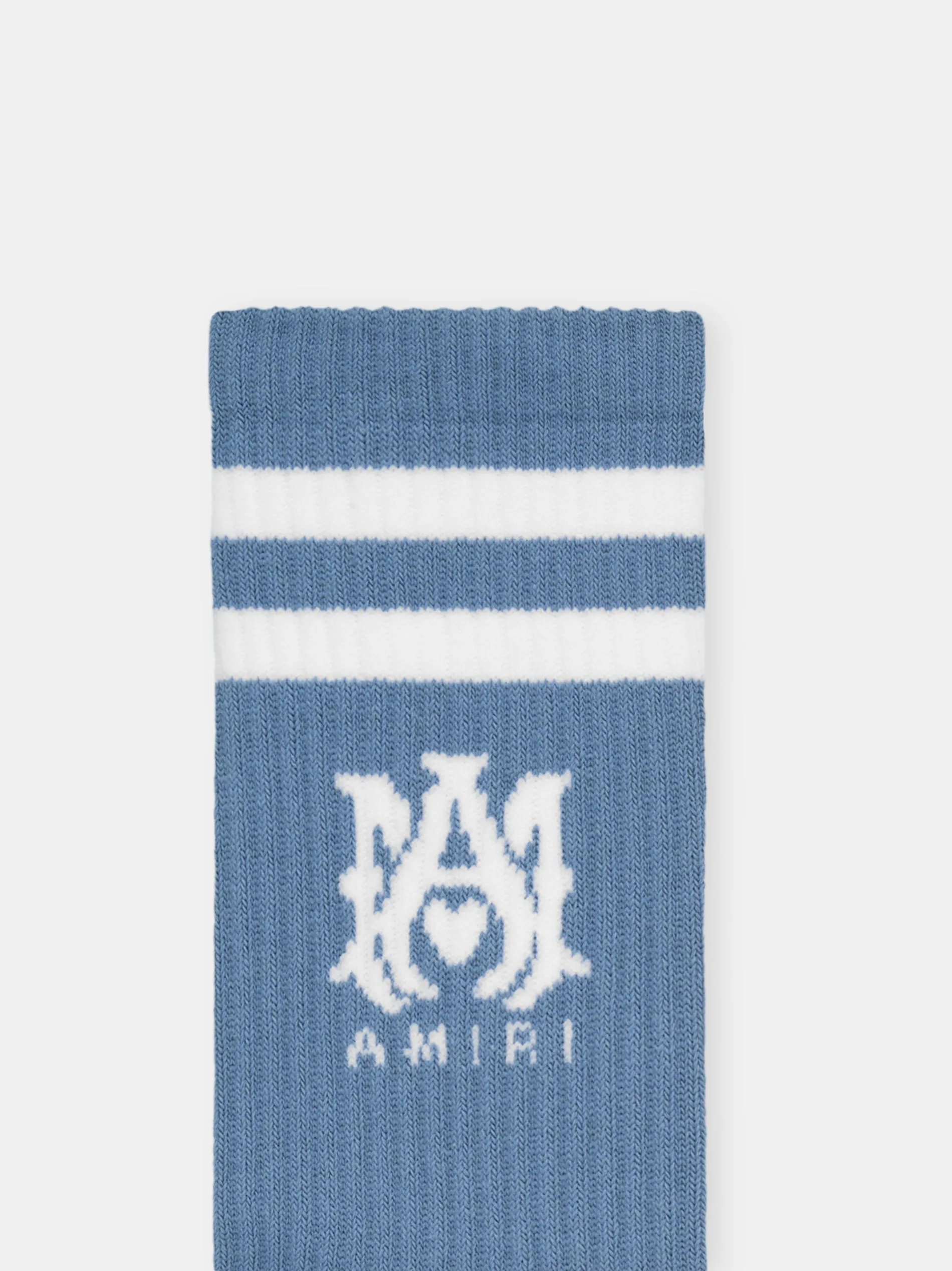 MA STRIPE SOCK - Dusty Blue sold by AMIRI product image thumbnail 3