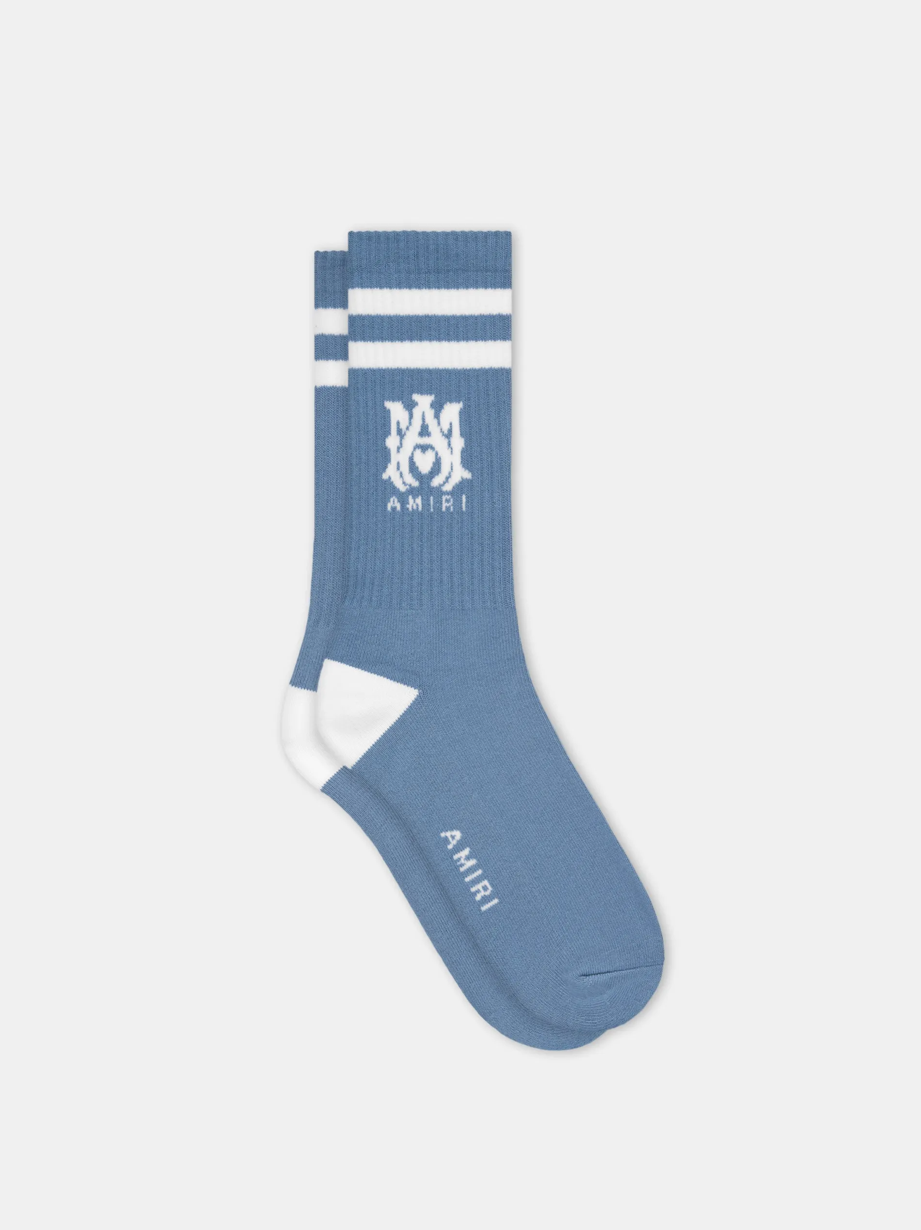 MA STRIPE SOCK - Dusty Blue sold by AMIRI product image thumbnail 2