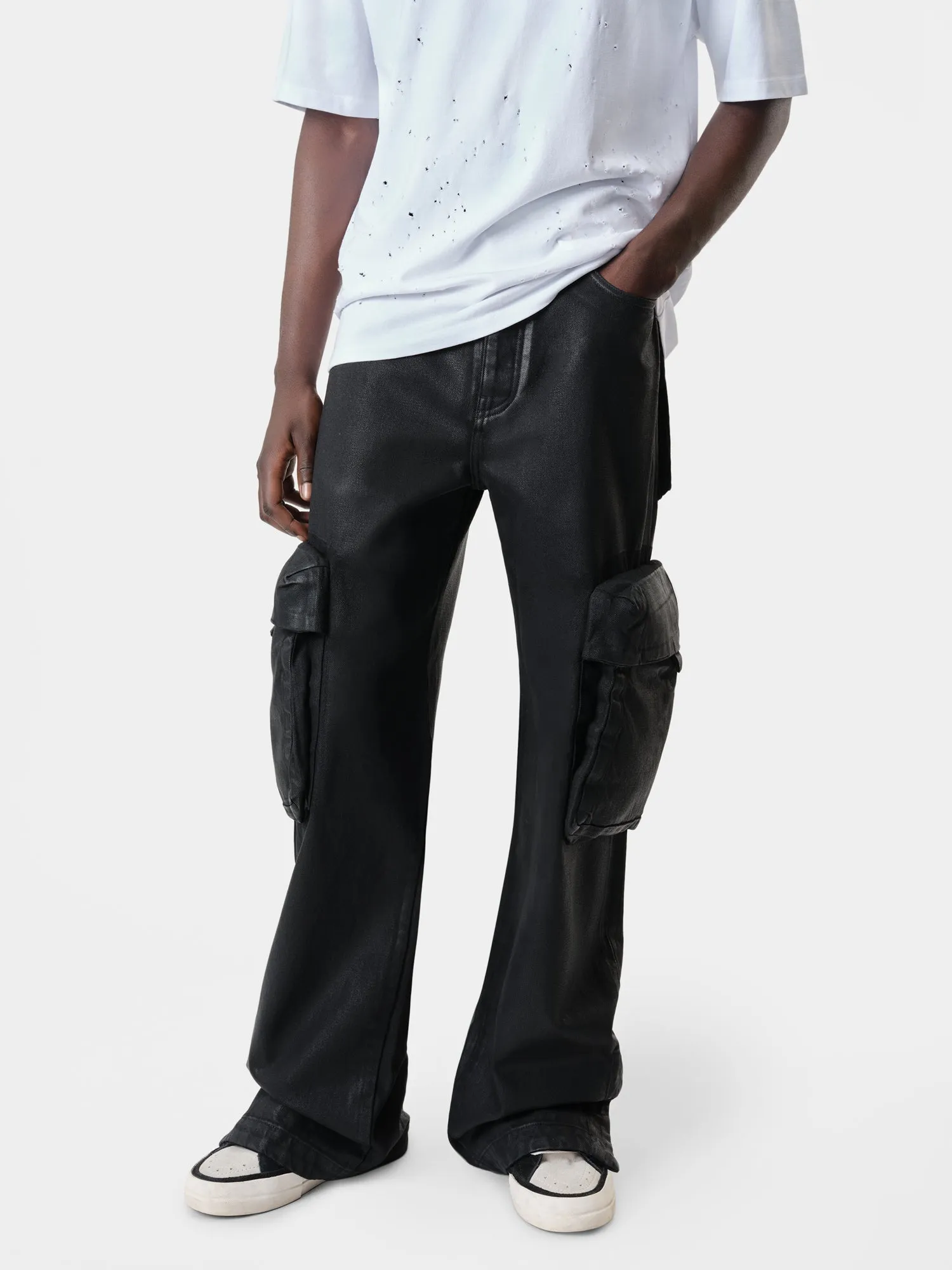 WAX M65 BAGGY CARGO - BlacK sold by AMIRI product image thumbnail 2
