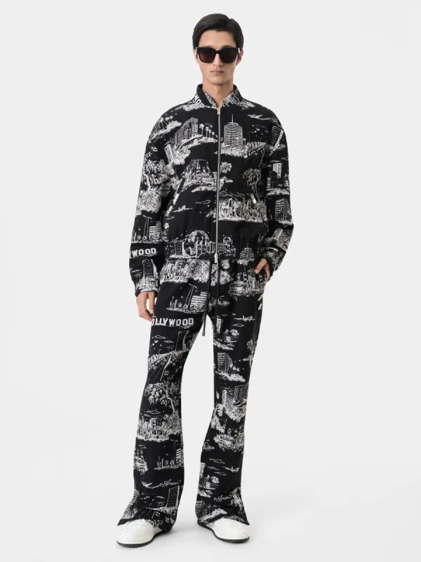 LA LANDMARK TAPESTRY FLARE - Black sold by AMIRI