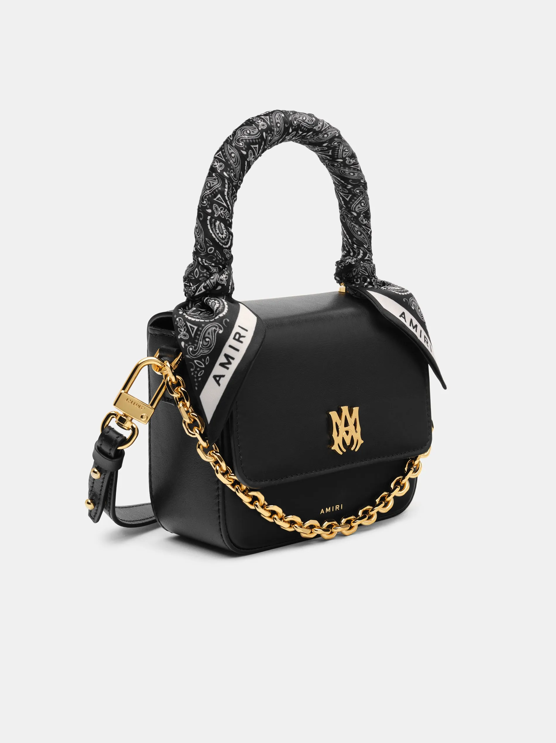 WOMEN - WOMEN'S MICRO MA BAG WITH CHAIN HANDLE - Black sold by AMIRI product image thumbnail 2