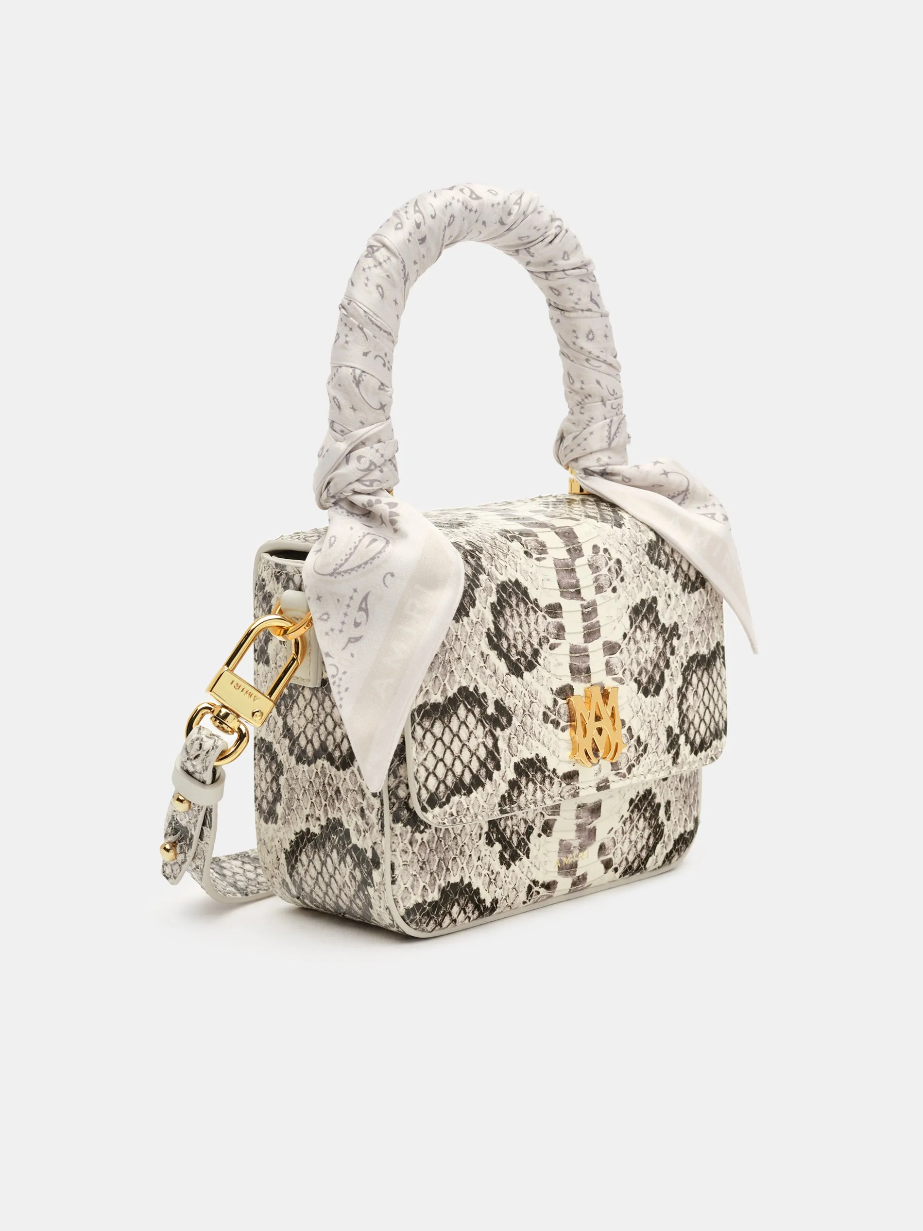 WOMEN - WOMEN'S SNAKE MICRO MA BAG - Alabaster sold by AMIRI product image thumbnail 3