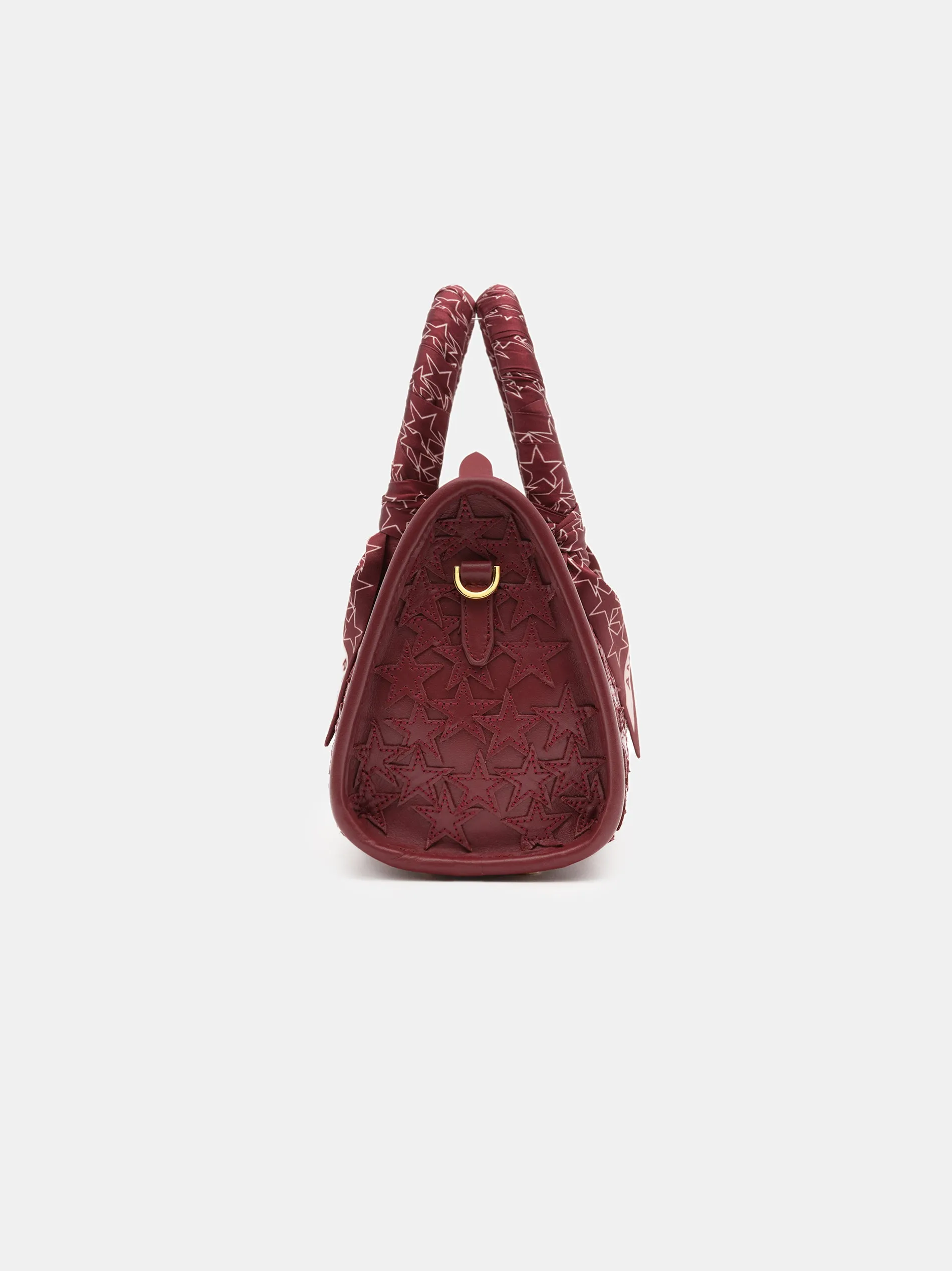 WOMEN - WOMEN'S STARS MICRO TRIANGLE BAG - Burgundy sold by AMIRI product image thumbnail 2