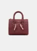 WOMEN - WOMEN'S STARS MICRO TRIANGLE BAG - Burgundy sold by AMIRI