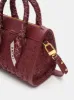 WOMEN - WOMEN'S STARS MICRO TRIANGLE BAG - Burgundy sold by AMIRI