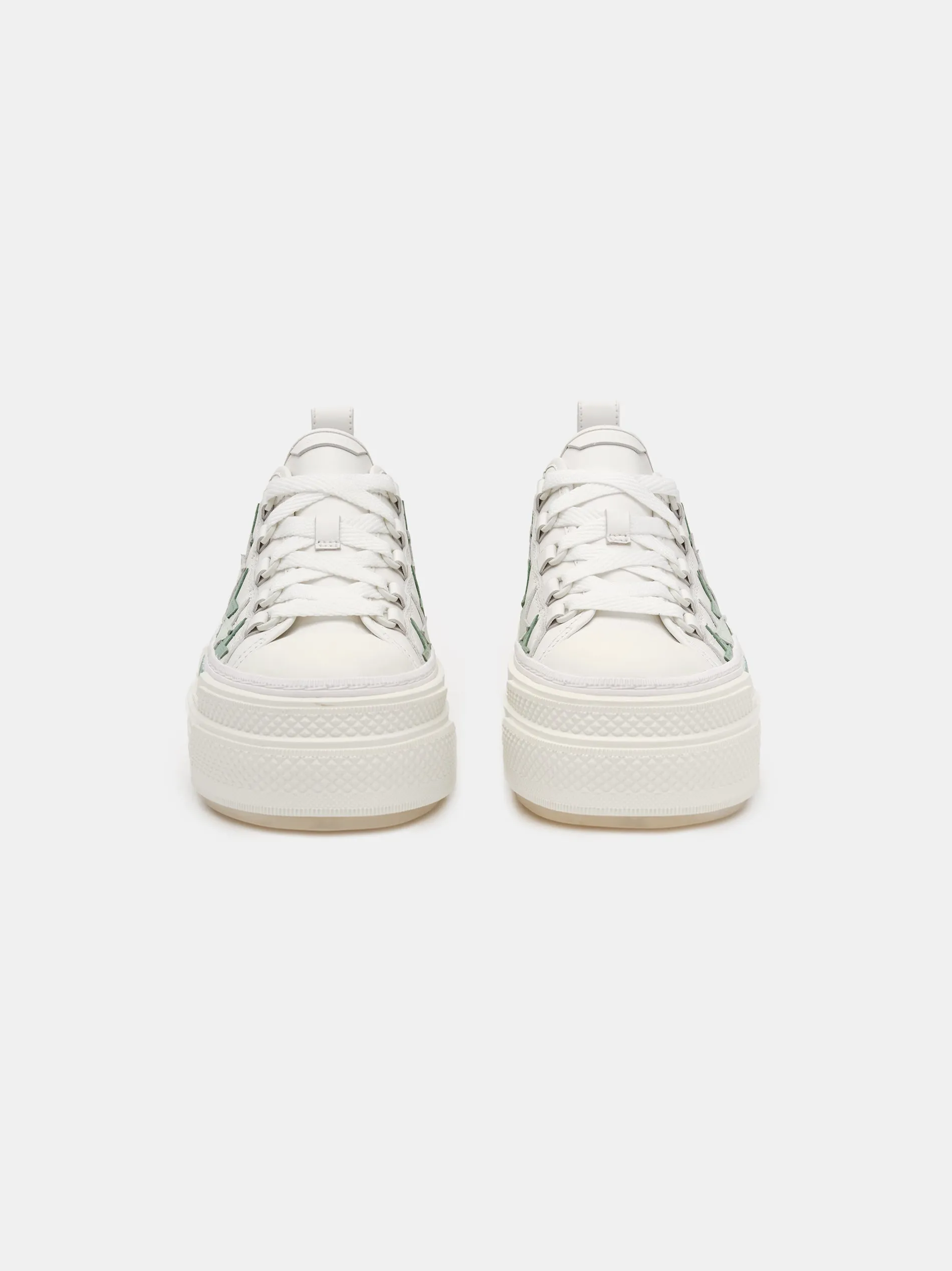 WOMEN - WOMEN'S PLATFORM STARS COURT LOW - Frosty Green sold by AMIRI product image thumbnail 3