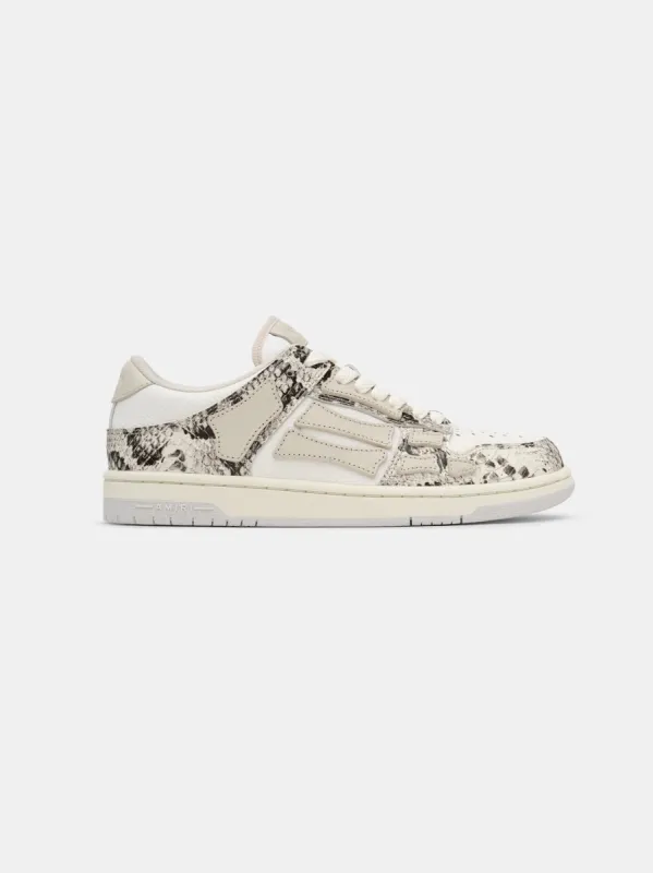 WOMEN - WOMEN'S SNAKE SKEL-TOP LOW - Alabaster sold by AMIRI