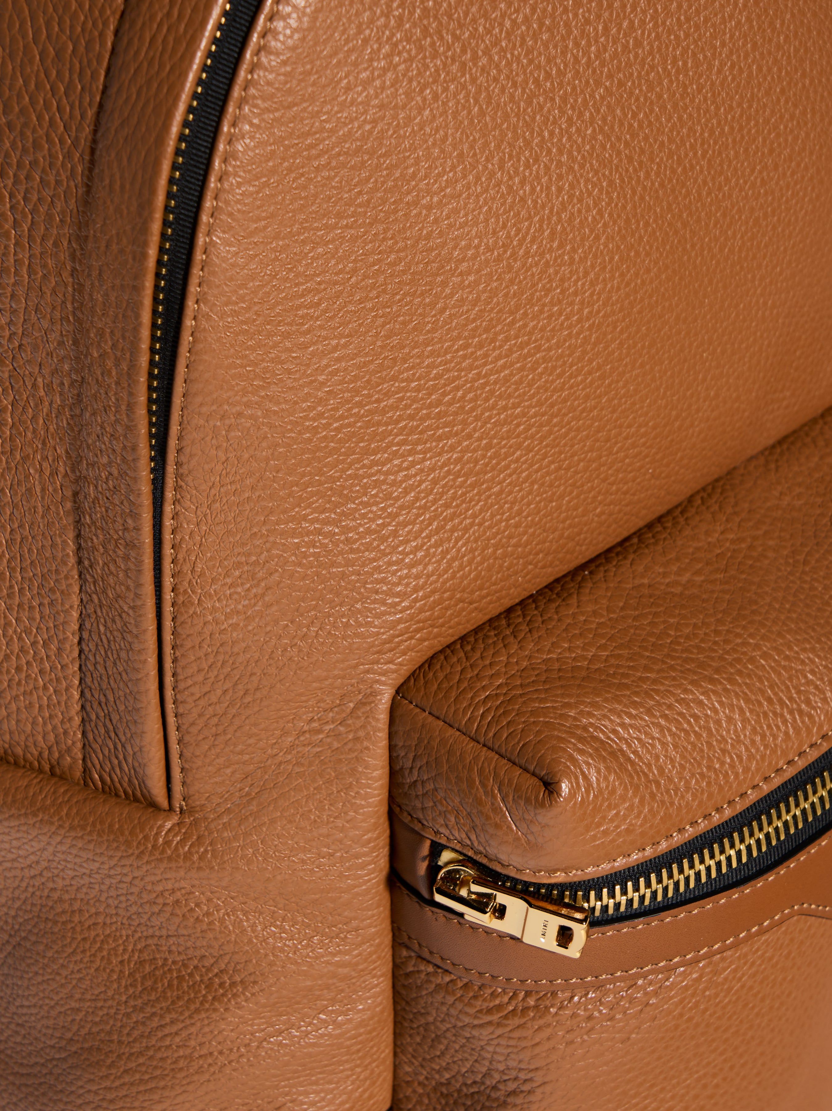 PEBBLED NAPPA BACKPACK - BROWN sold by AMIRI product image thumbnail 4