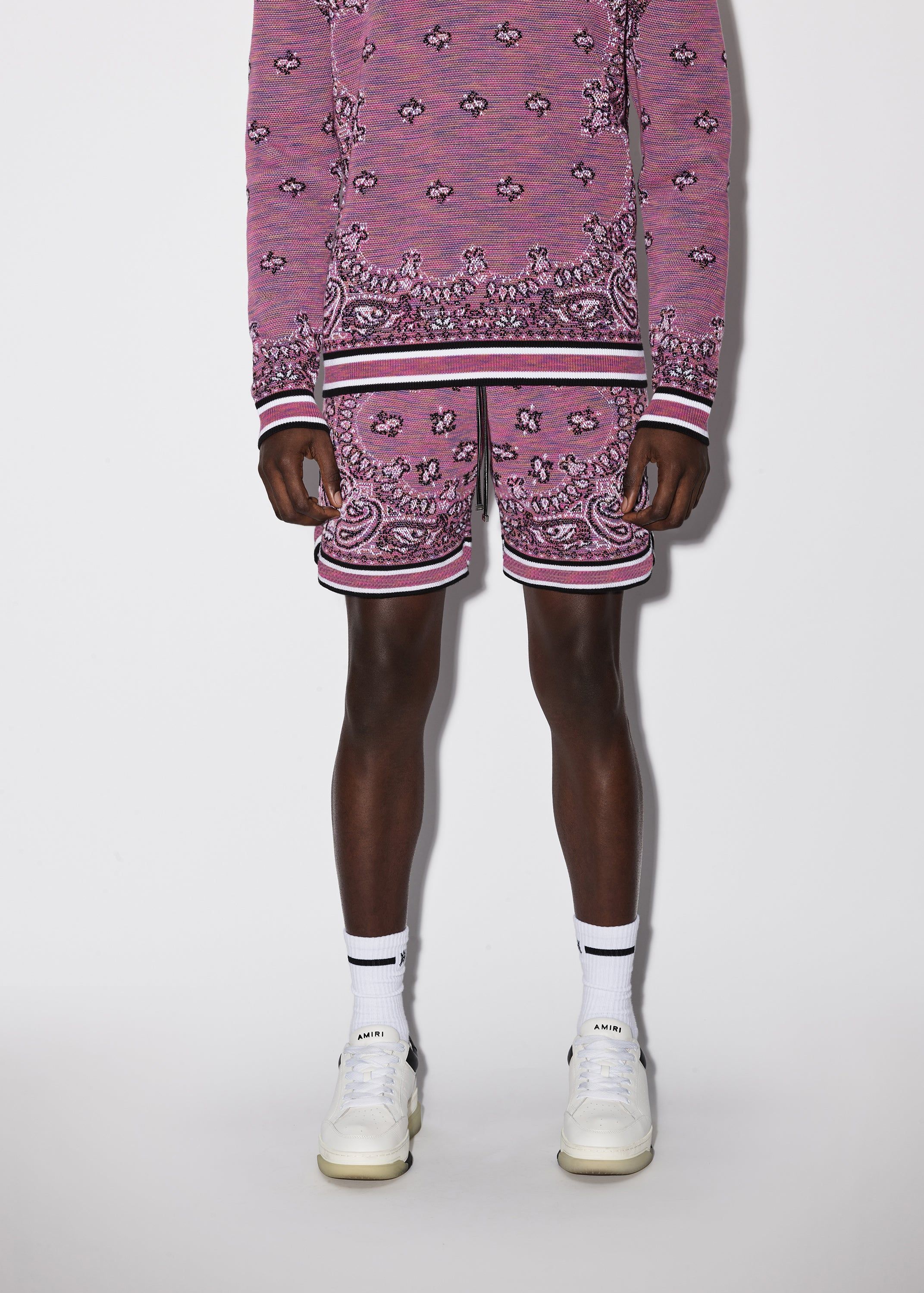 SPACE DYE BANDANA SHORTS - PURPLE sold by AMIRI product image thumbnail 2