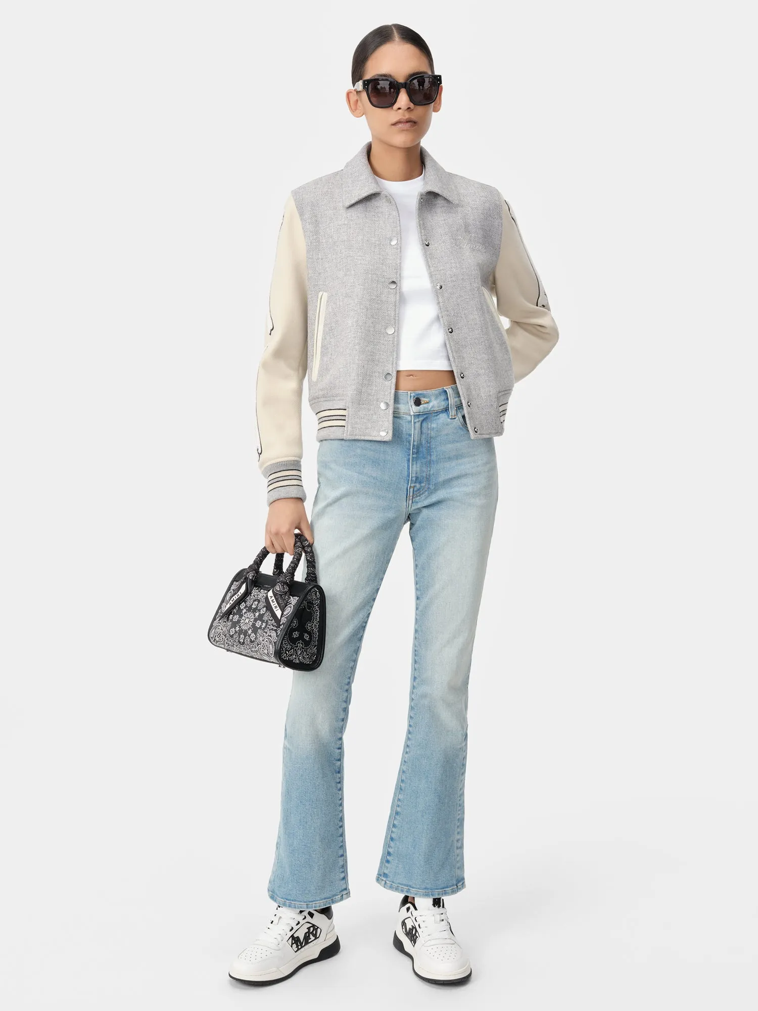 WOMEN - WOMEN'S KICK FLARE - Antique Indigo sold by AMIRI