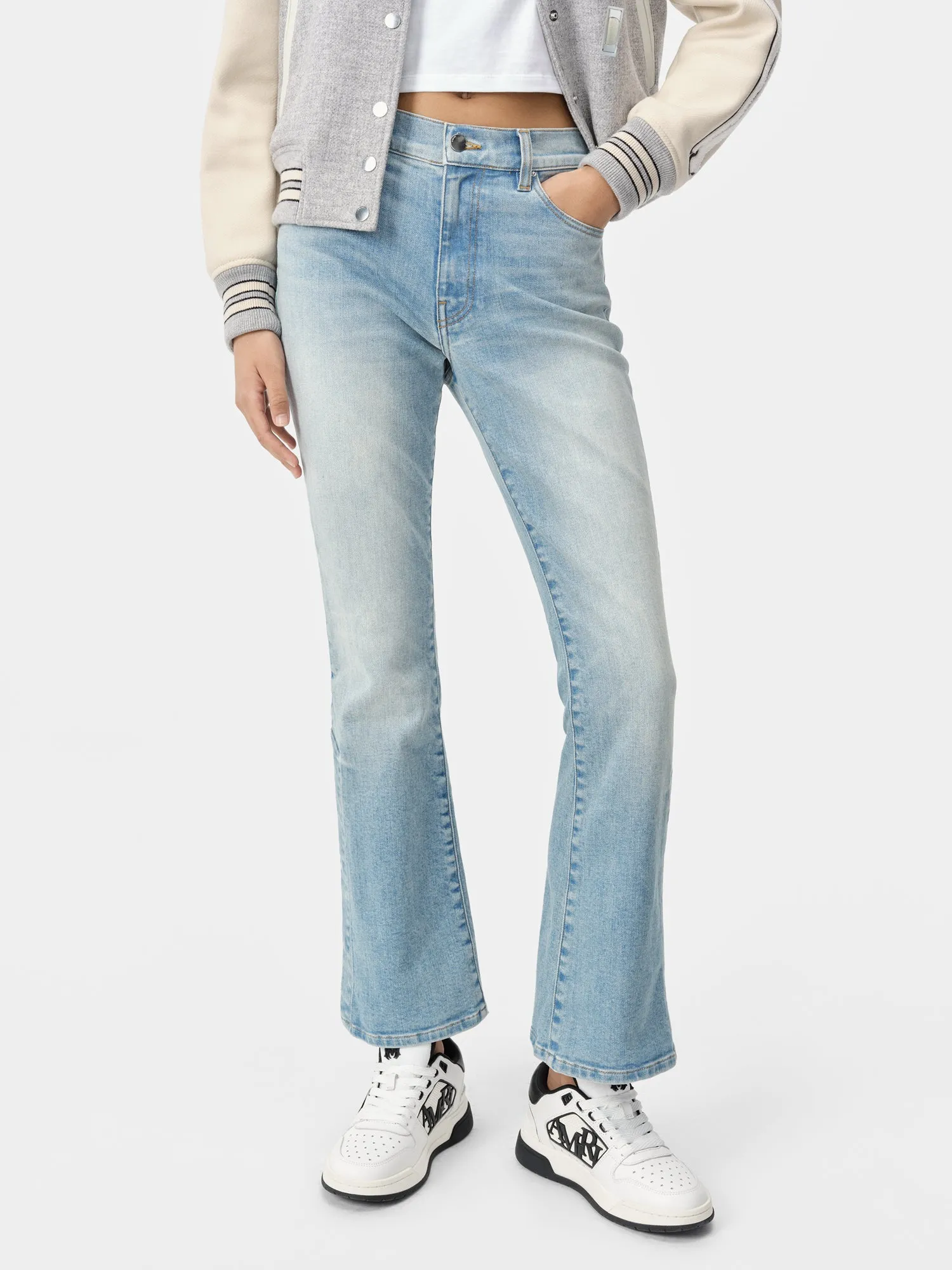 WOMEN - WOMEN'S KICK FLARE - Antique Indigo sold by AMIRI product image thumbnail 2