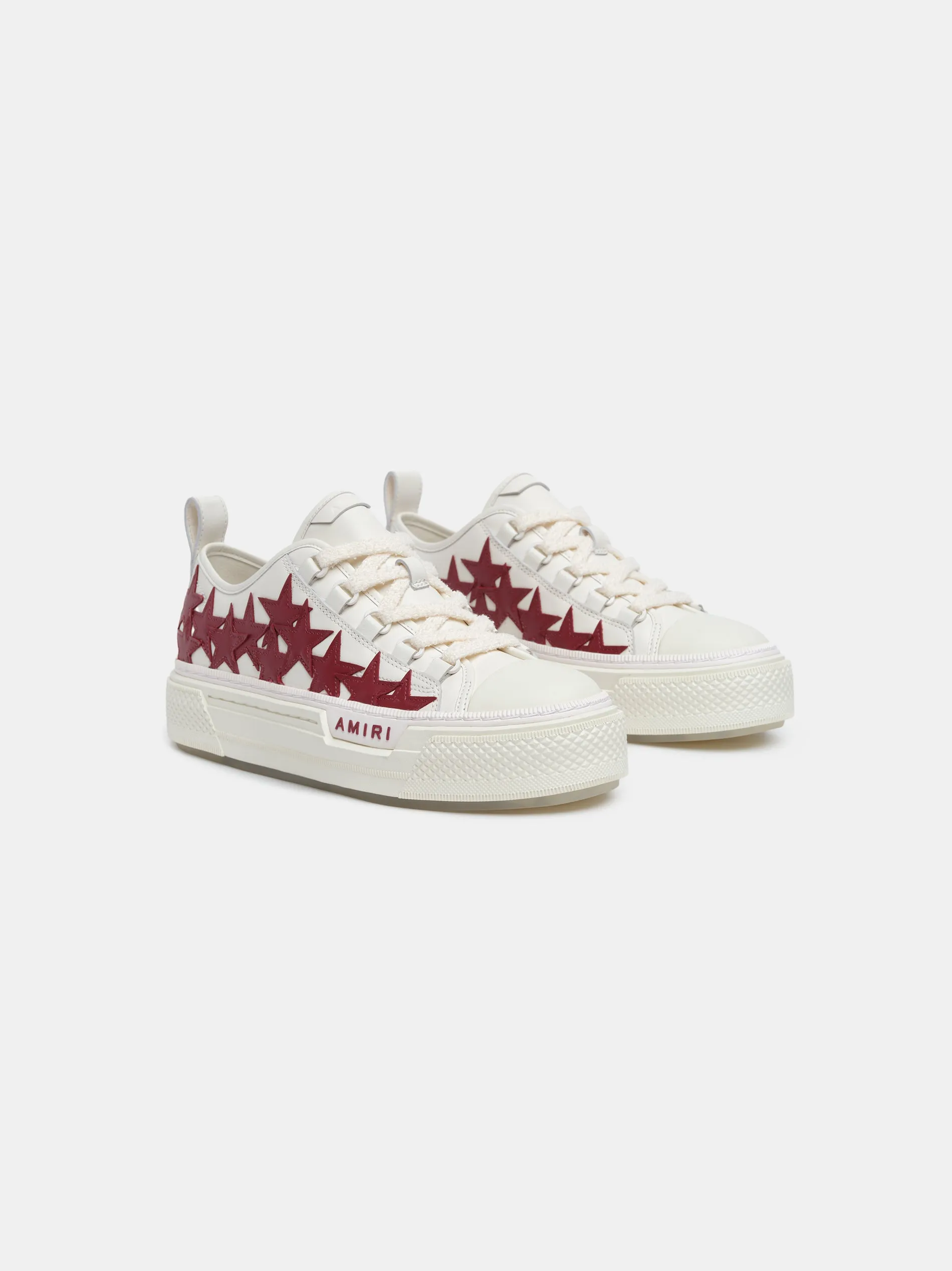 WOMEN - WOMEN'S STARS COURT LOW - Deep Red sold by AMIRI product image thumbnail 2