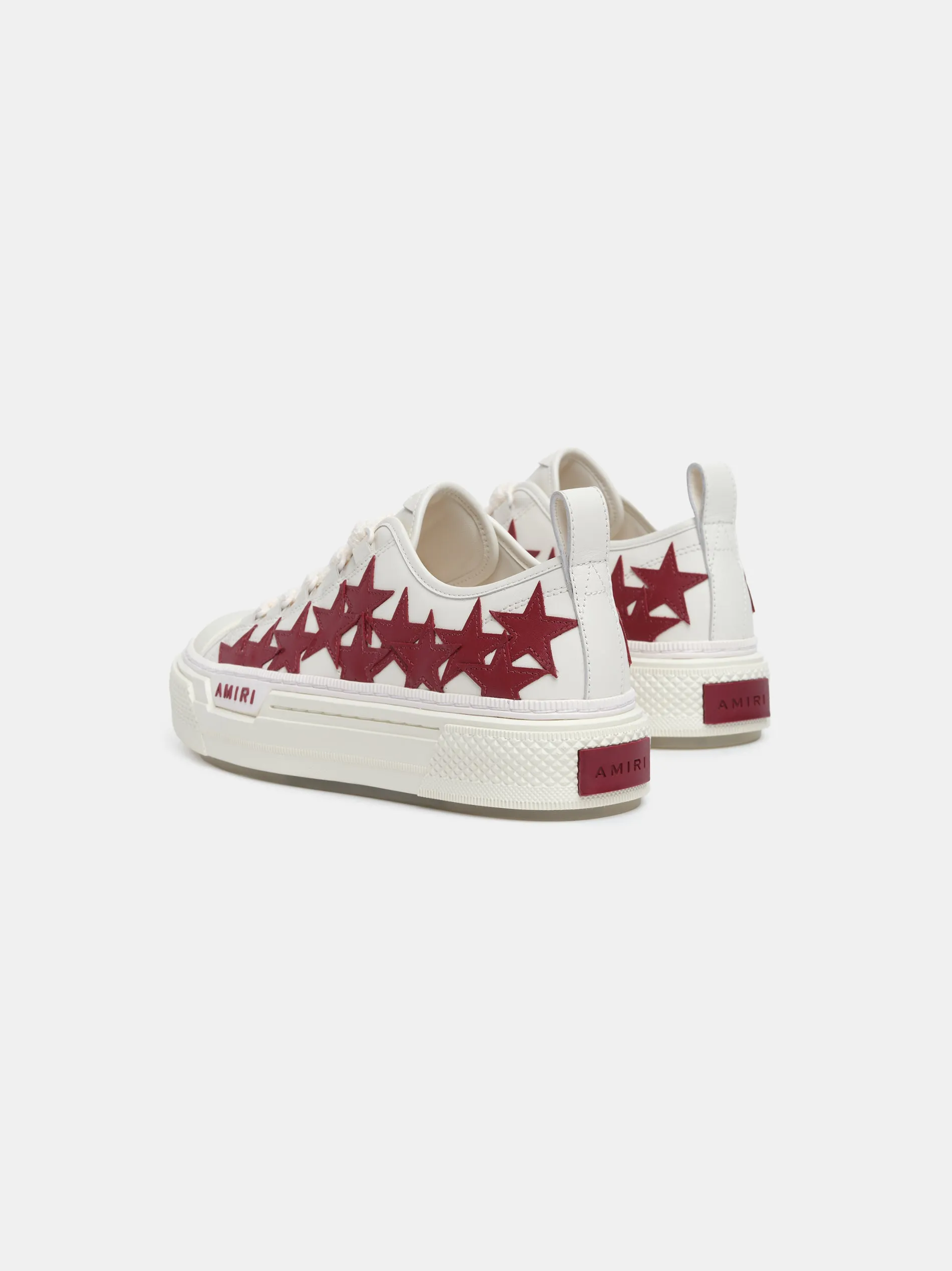 WOMEN - WOMEN'S STARS COURT LOW - Deep Red sold by AMIRI product image thumbnail 4