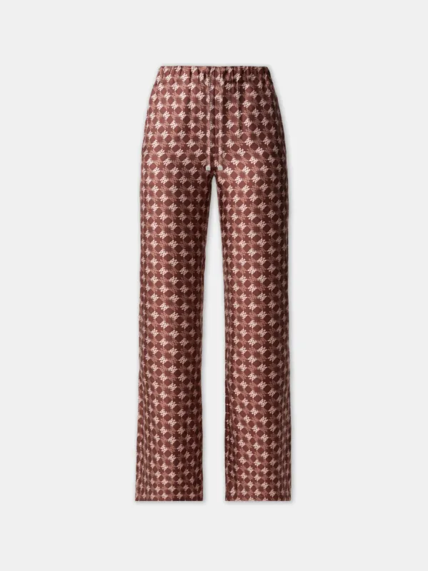 WOMEN - WOMEN'S MA QUAD PJ PANT - Chocolate made by AMIRI