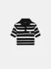 WOMEN - WOMEN'S MA STRIPED POLO - Black sold by AMIRI