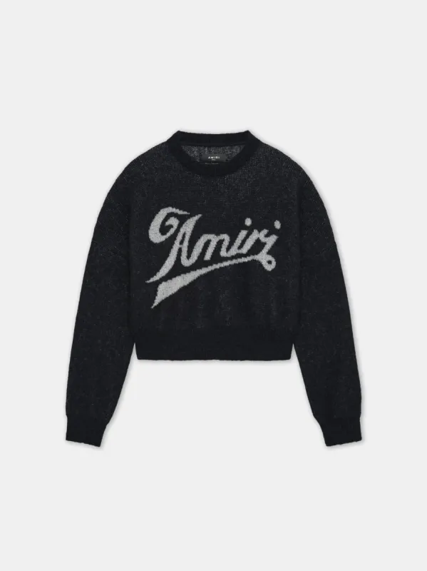 WOMEN - WOMEN'S AMIRI CREW - Black sold by AMIRI