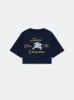 WOMEN - WOMEN'S AMIRI DREAMERS CROPPED TEE - Midnight Blue sold by AMIRI