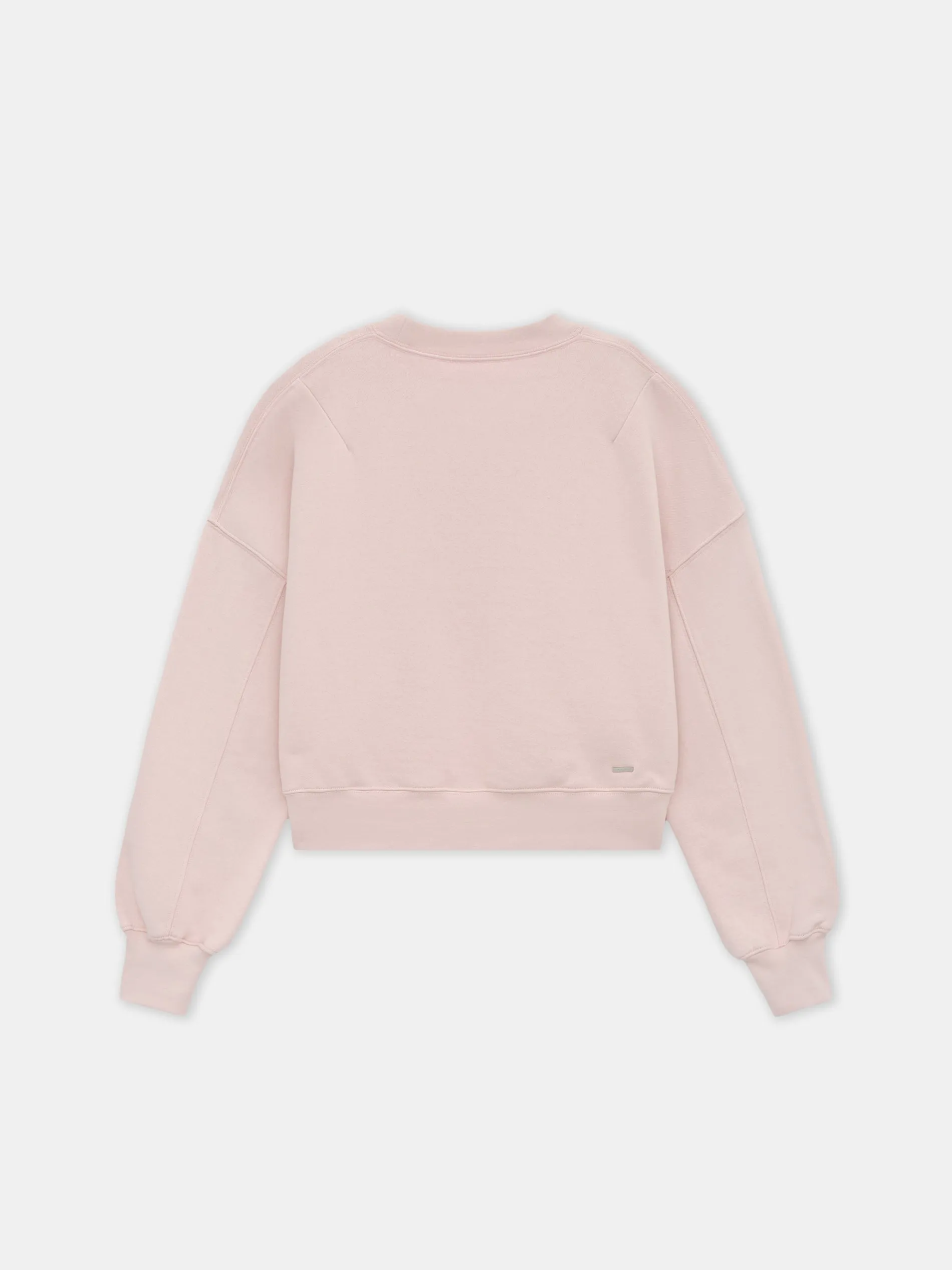 WOMEN - WOMEN'S ARTS DISTRICT CROPPED CREW - Pale Peach sold by AMIRI product image thumbnail 2