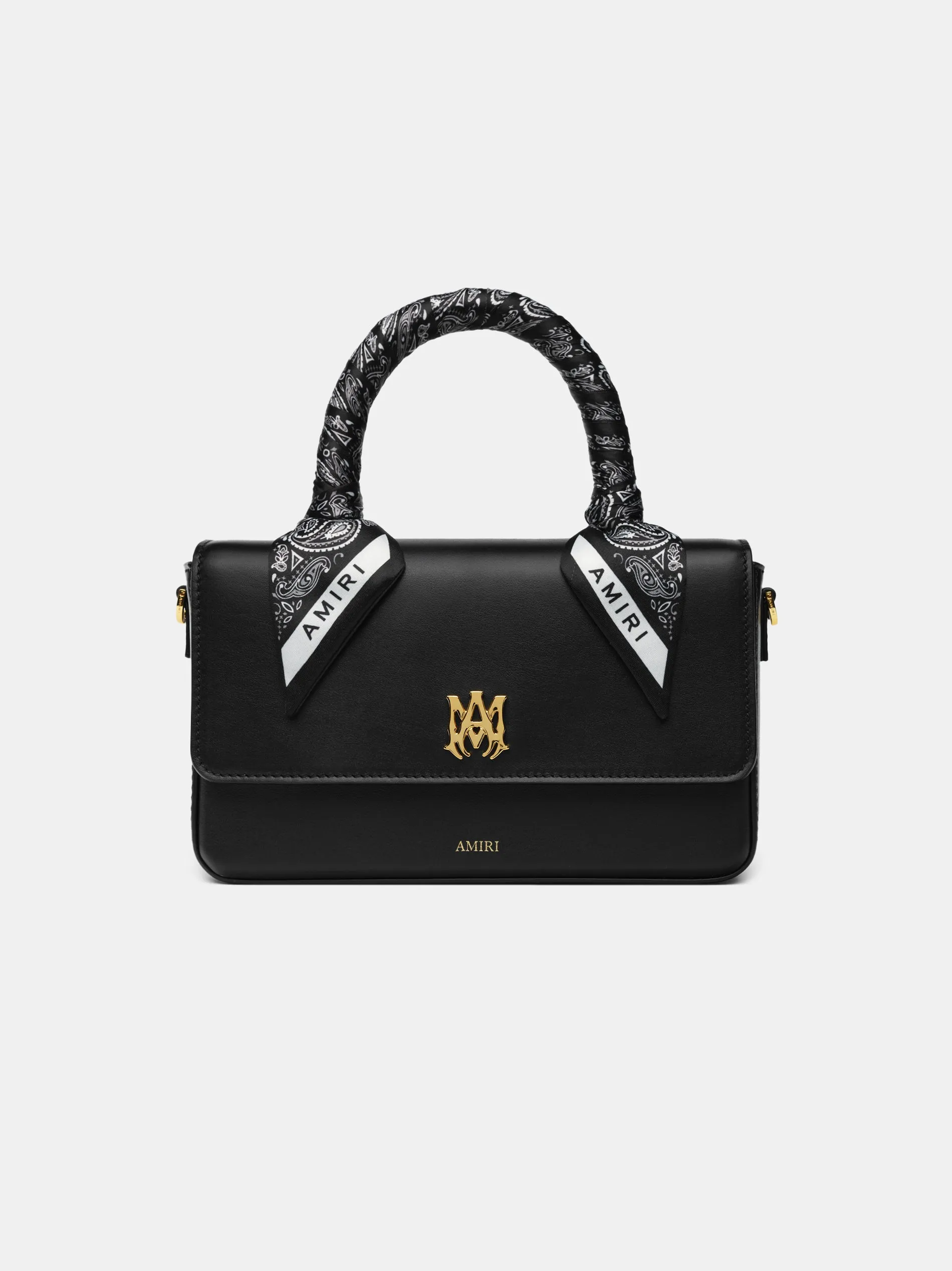 WOMEN - WOMEN'S MICRO LONG MA BAG - Black sold by AMIRI