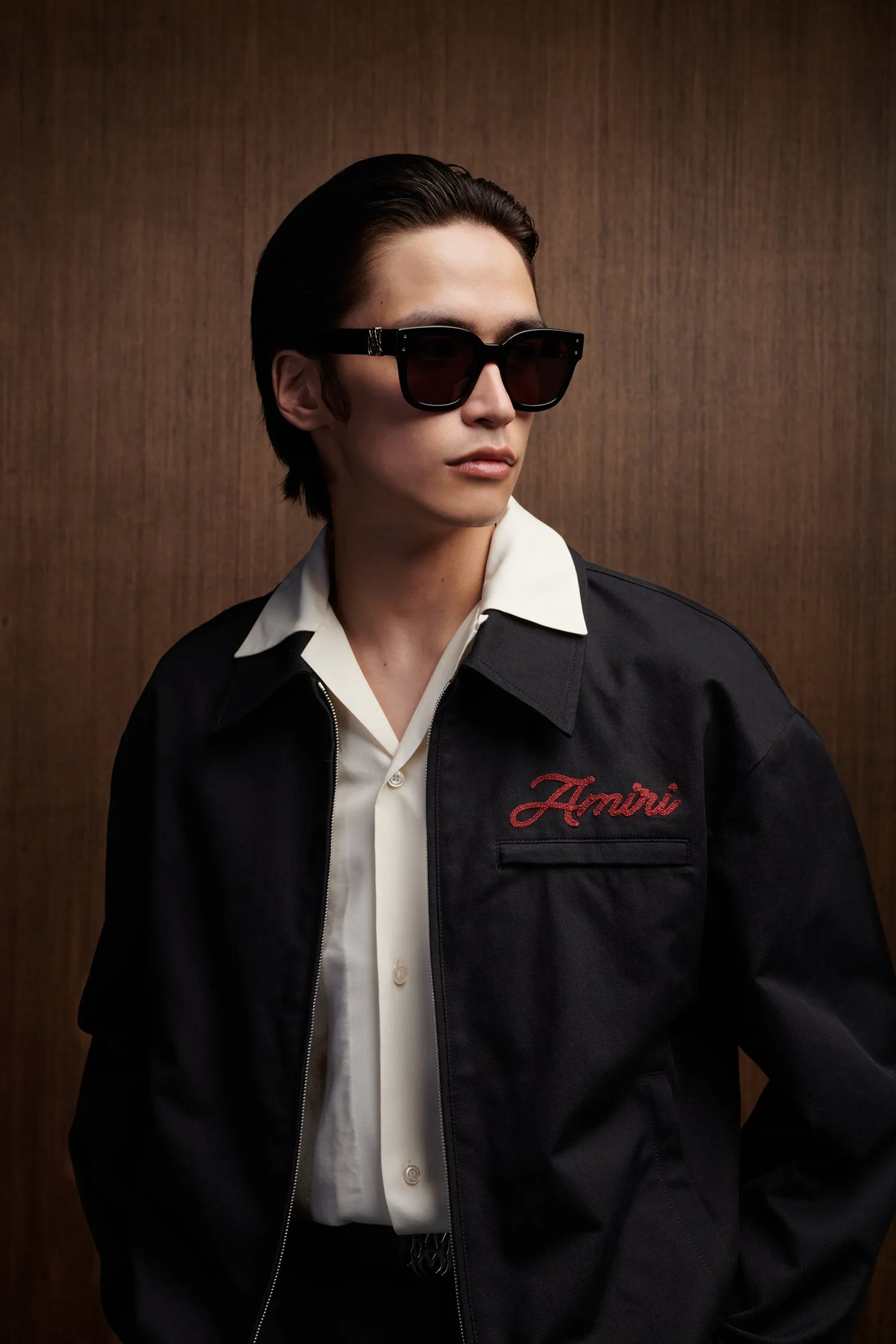 ZIP BLOUSON - Black sold by AMIRI product image thumbnail 4