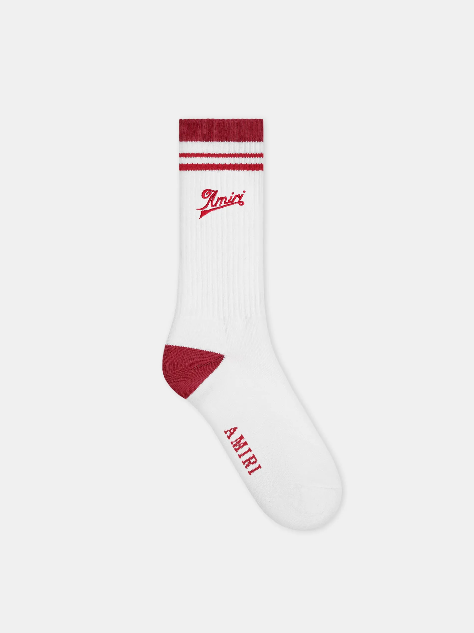 AMIRI SOCK - Varsity Red sold by AMIRI