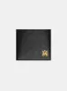 MA QUAD LEATHER BIFOLD - Black sold by AMIRI