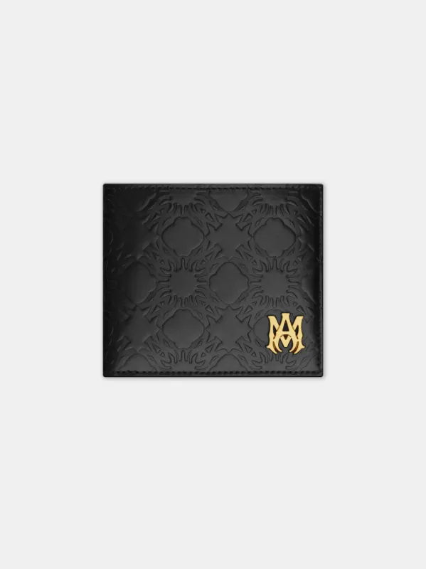 MA QUAD LEATHER BIFOLD - Black sold by AMIRI