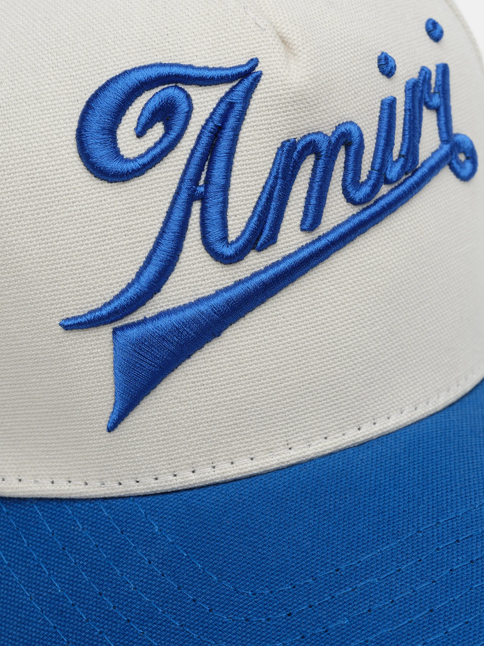 AMIRI TWO TONE CANVAS HAT - True Blue sold by AMIRI product image thumbnail 5