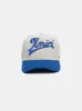 AMIRI TWO TONE CANVAS HAT - True Blue sold by AMIRI