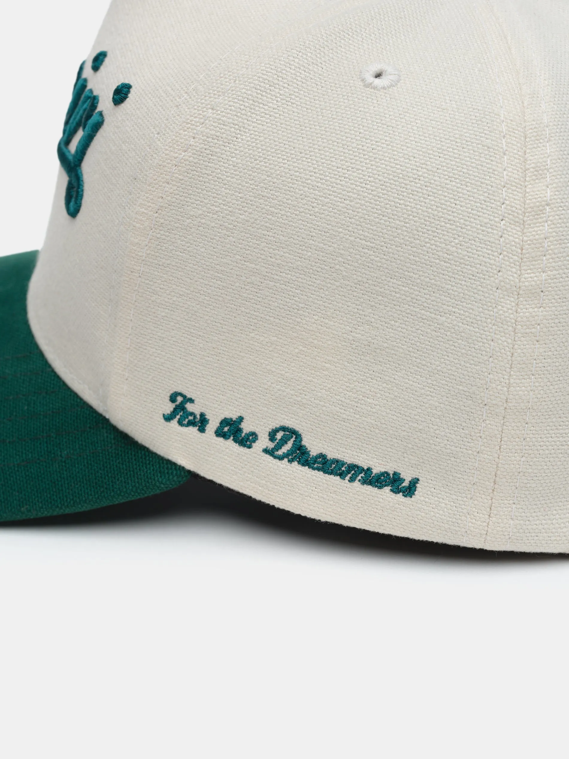 AMIRI TWO TONE CANVAS HAT - Evergreen sold by AMIRI product image thumbnail 4