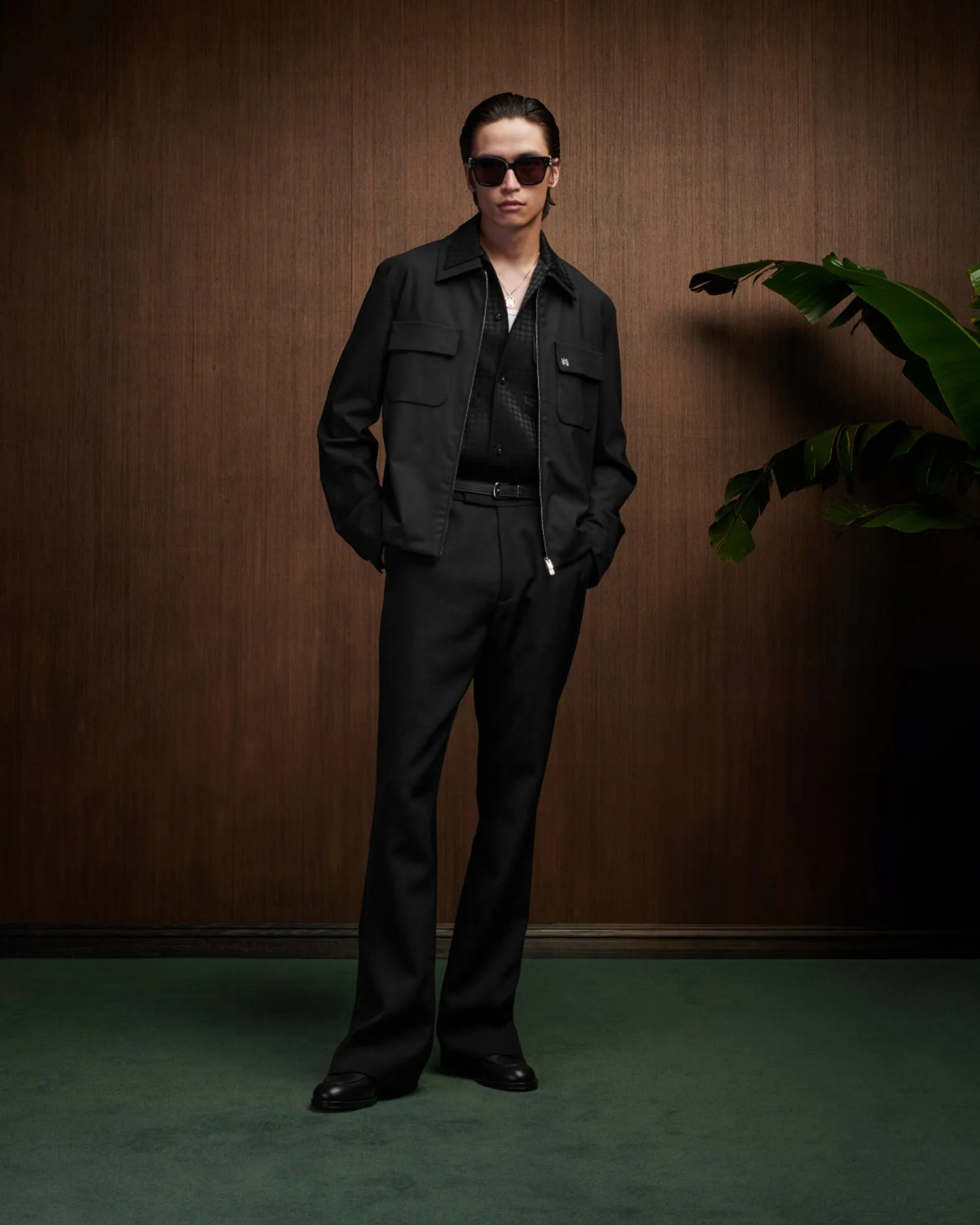 EVENING BLOUSON - Black sold by AMIRI product image thumbnail 3