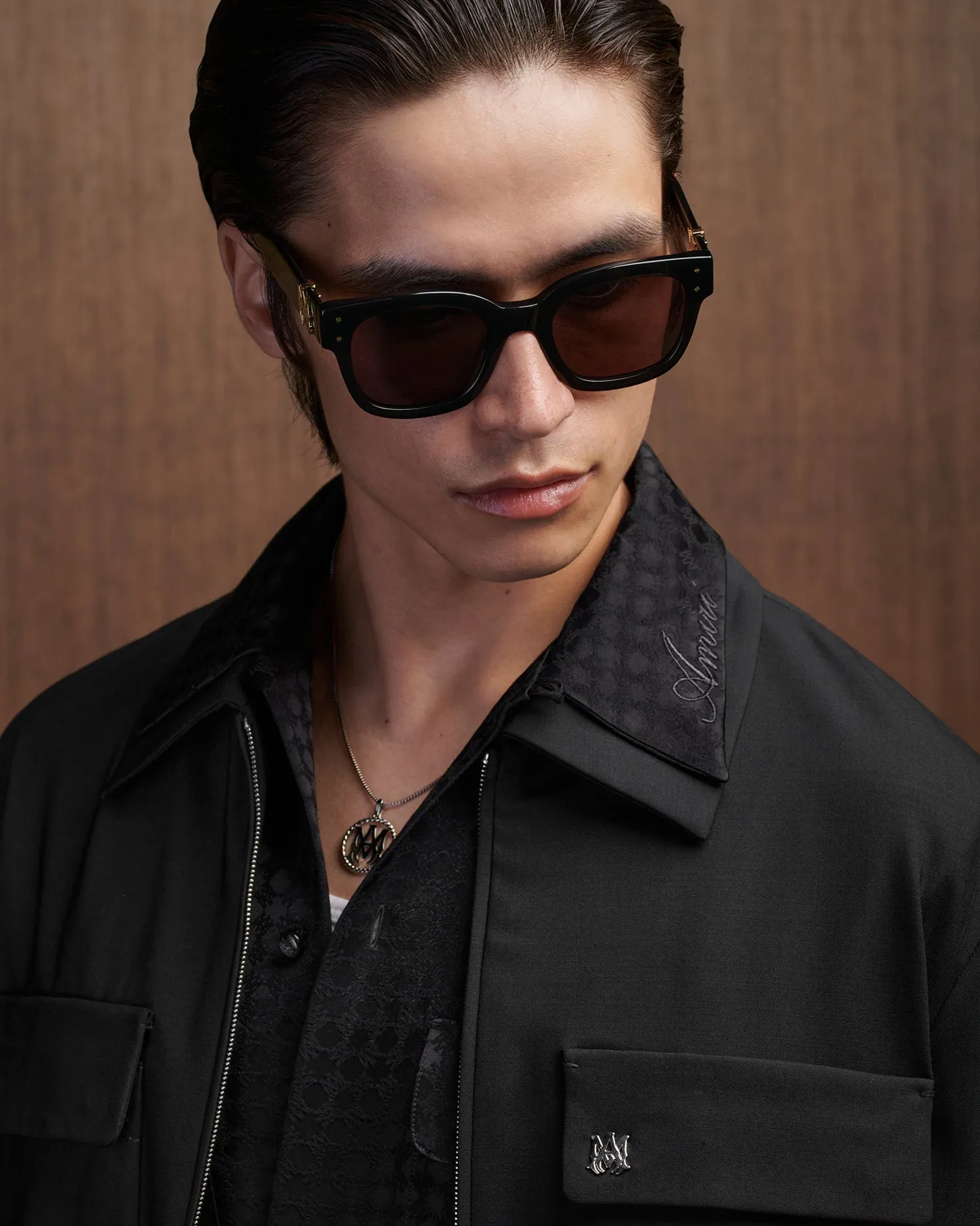 EVENING BLOUSON - Black sold by AMIRI product image thumbnail 4