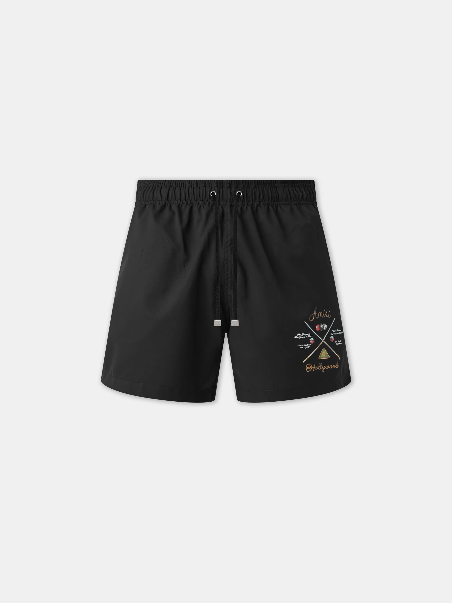 AMIRI POOL CUE SWIM TRUNK - Black sold by AMIRI