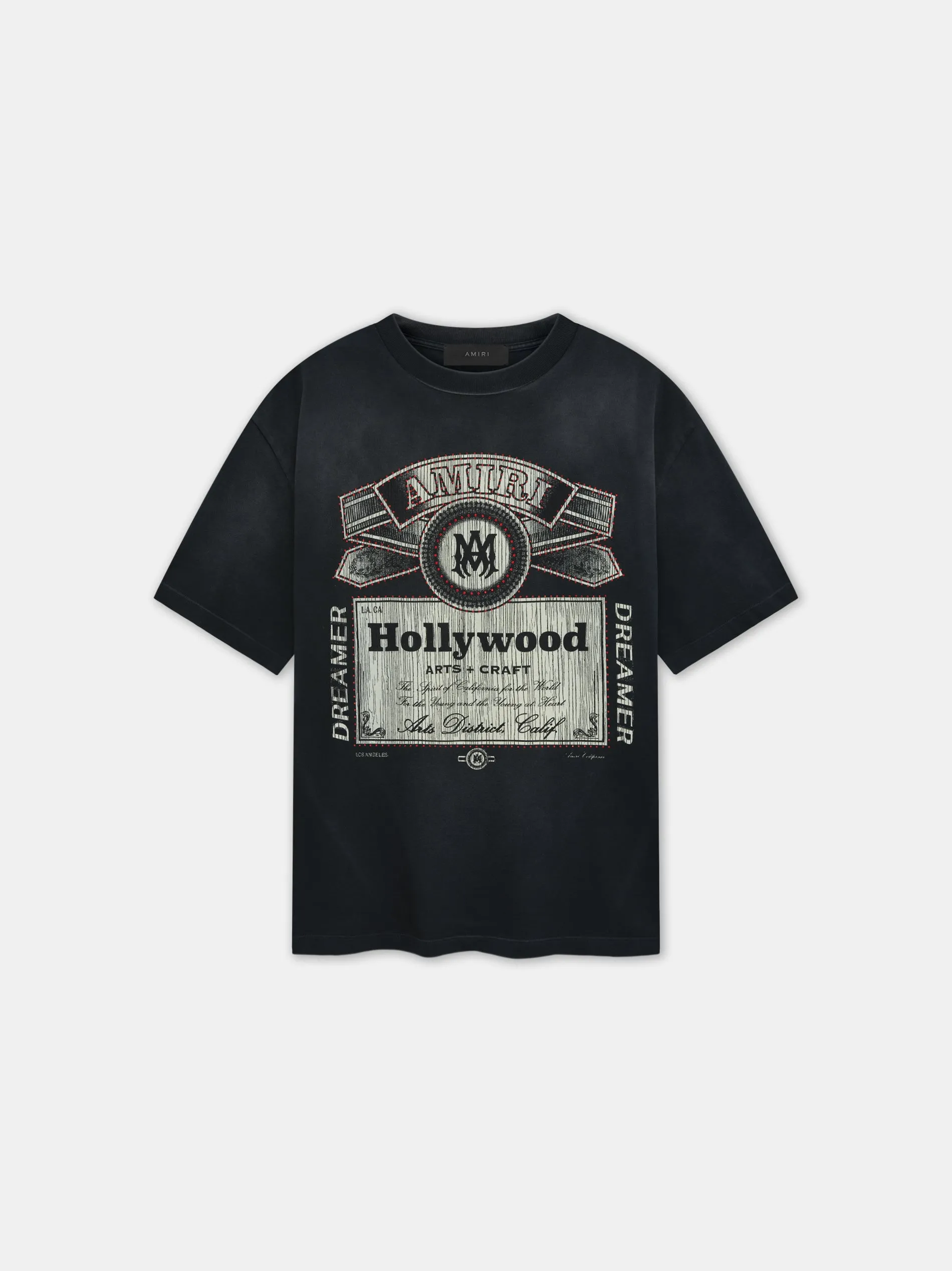 AMIRI HOLLYWOOD TEE - Black sold by AMIRI