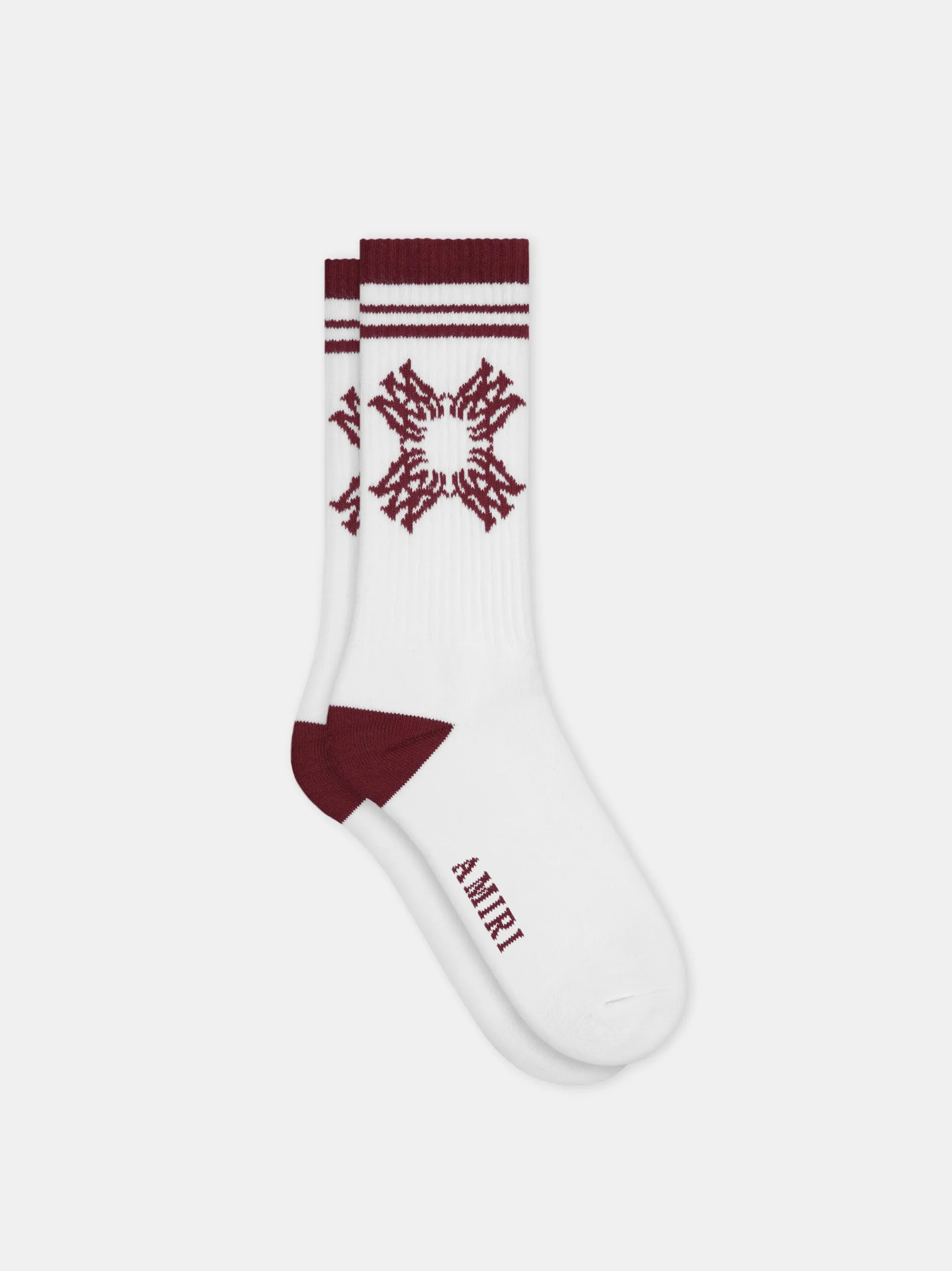 MA QUAD SOCK - Deep Red sold by AMIRI product image thumbnail 2