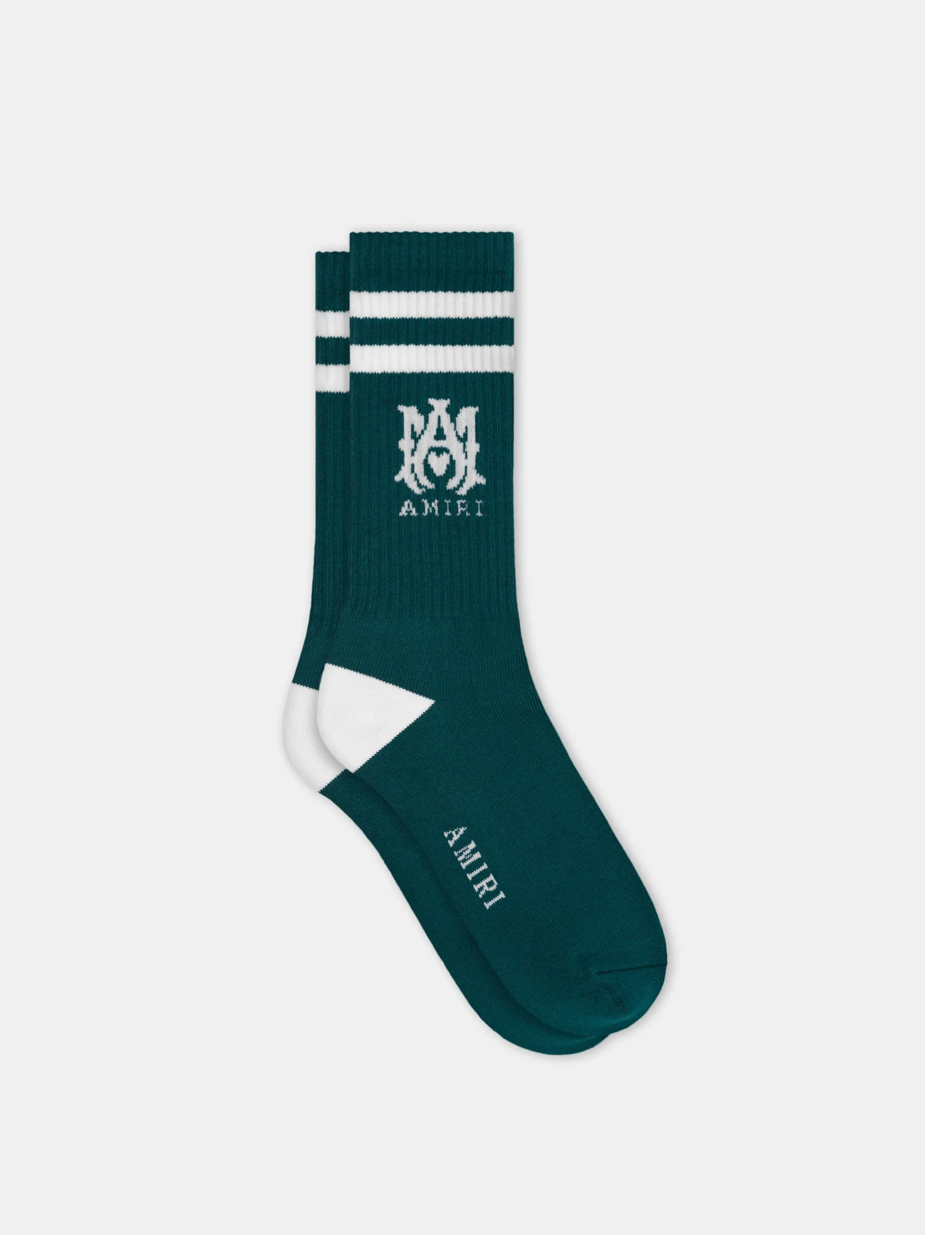 MA STRIPE SOCK - Evergreen sold by AMIRI product image thumbnail 2
