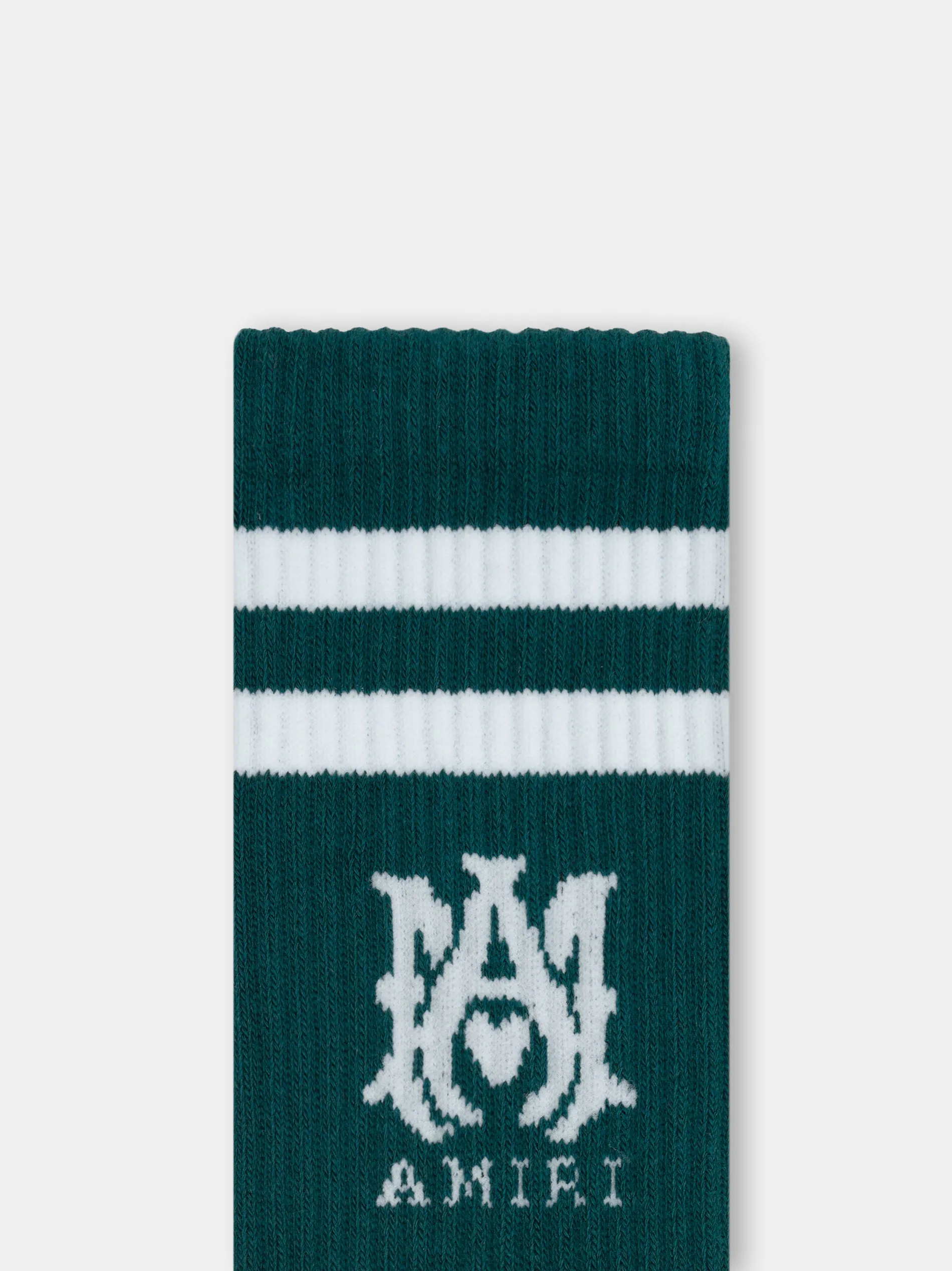 MA STRIPE SOCK - Evergreen sold by AMIRI product image thumbnail 3