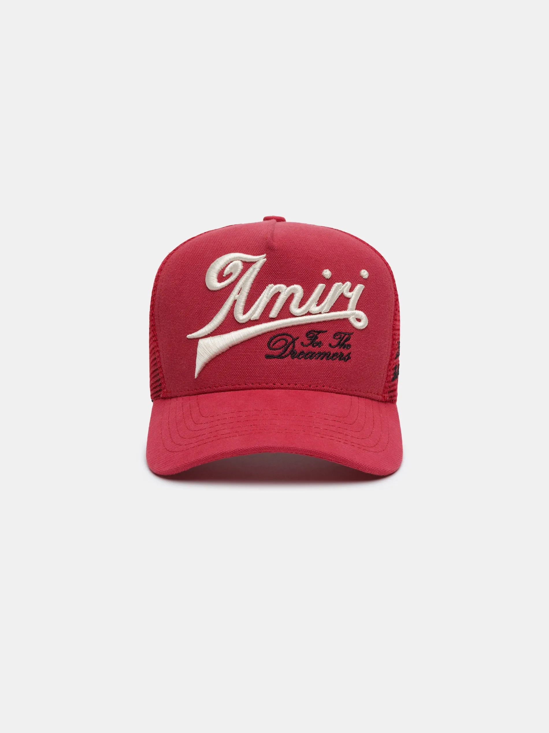 AMIRI GOOD LIFE TRUCKER HAT - Deep Red sold by AMIRI