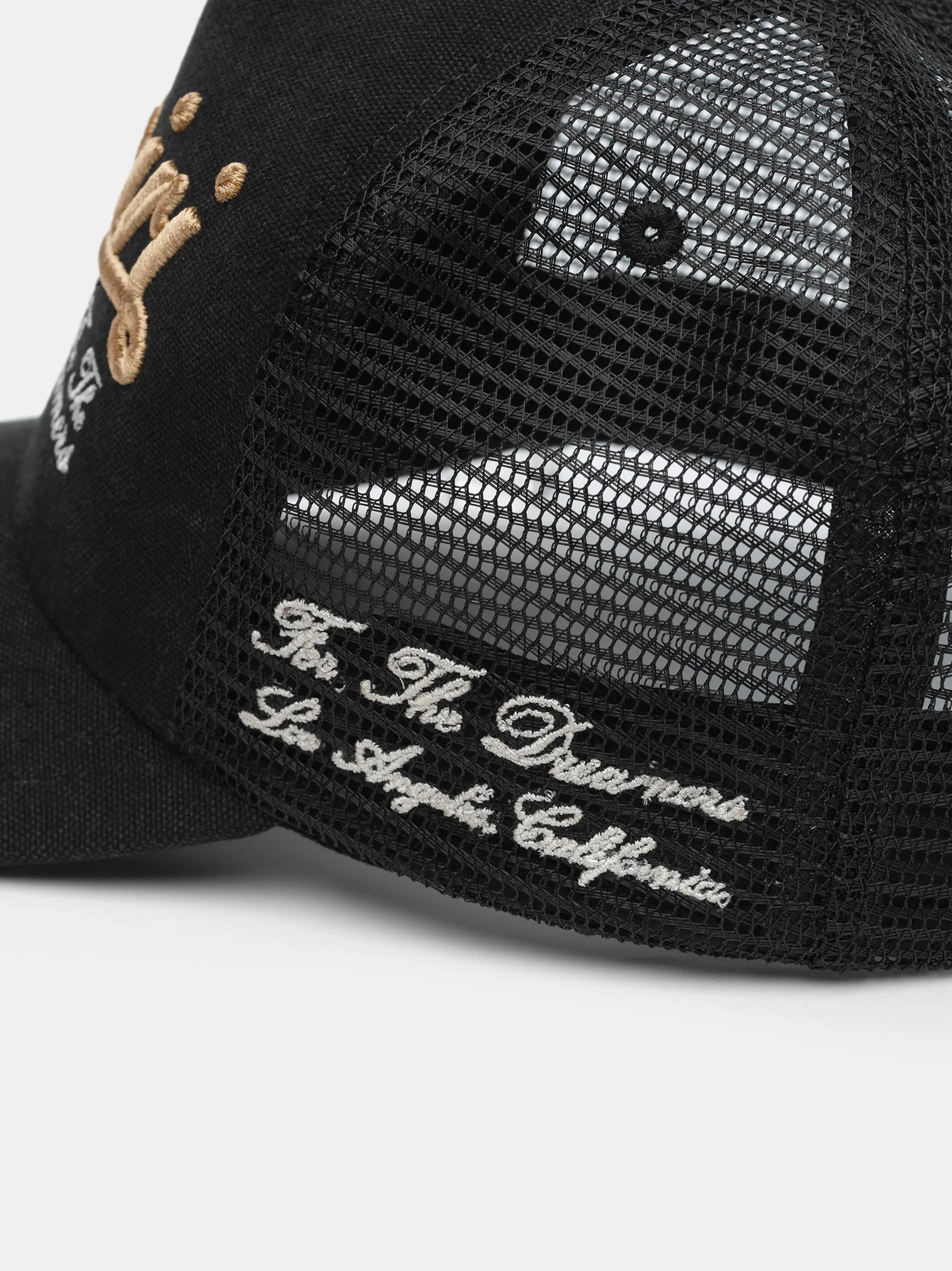 AMIRI GOOD LIFE TRUCKER HAT - Black sold by AMIRI product image thumbnail 4