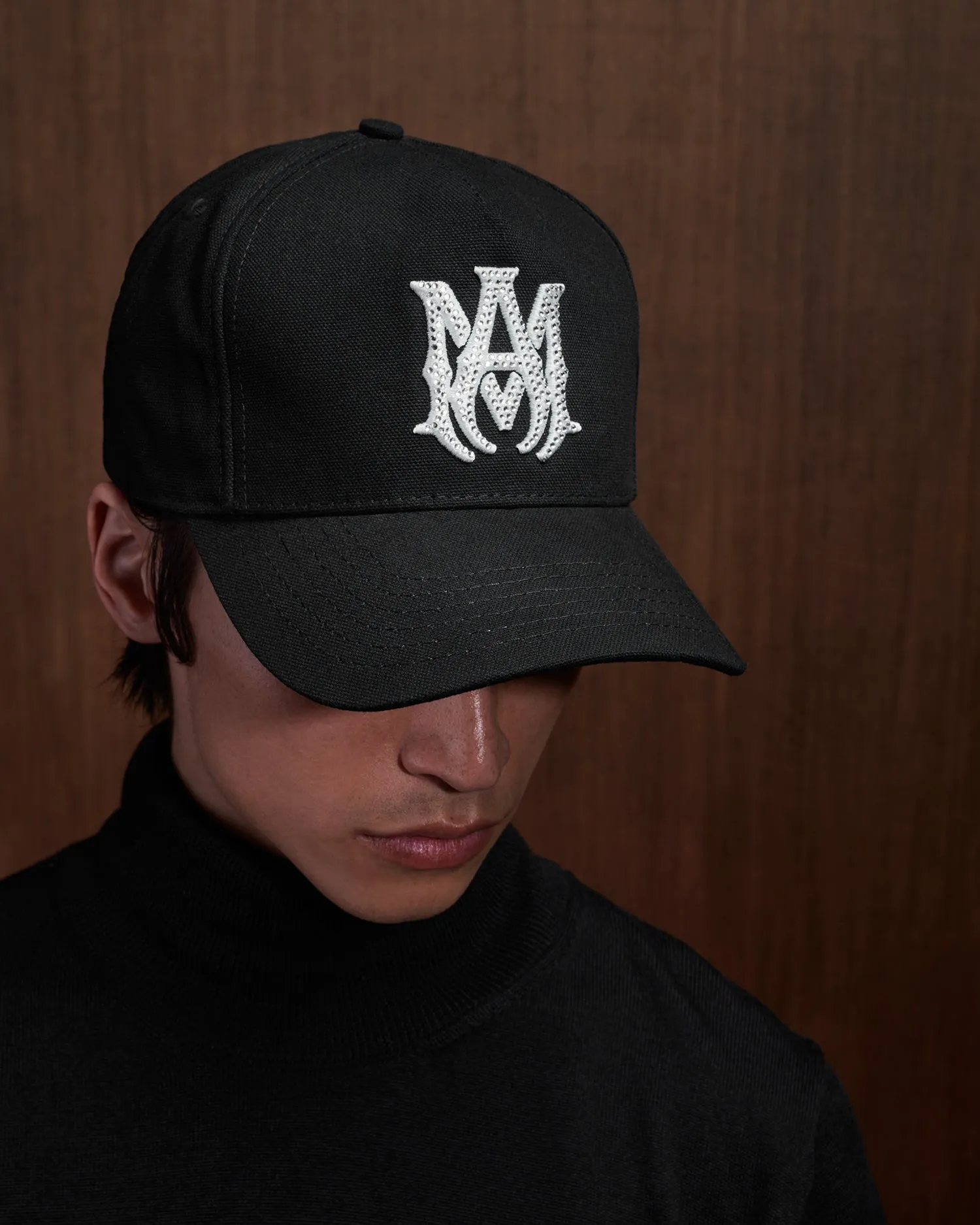 MA CRYSTAL HAT - Black sold by AMIRI product image thumbnail 5