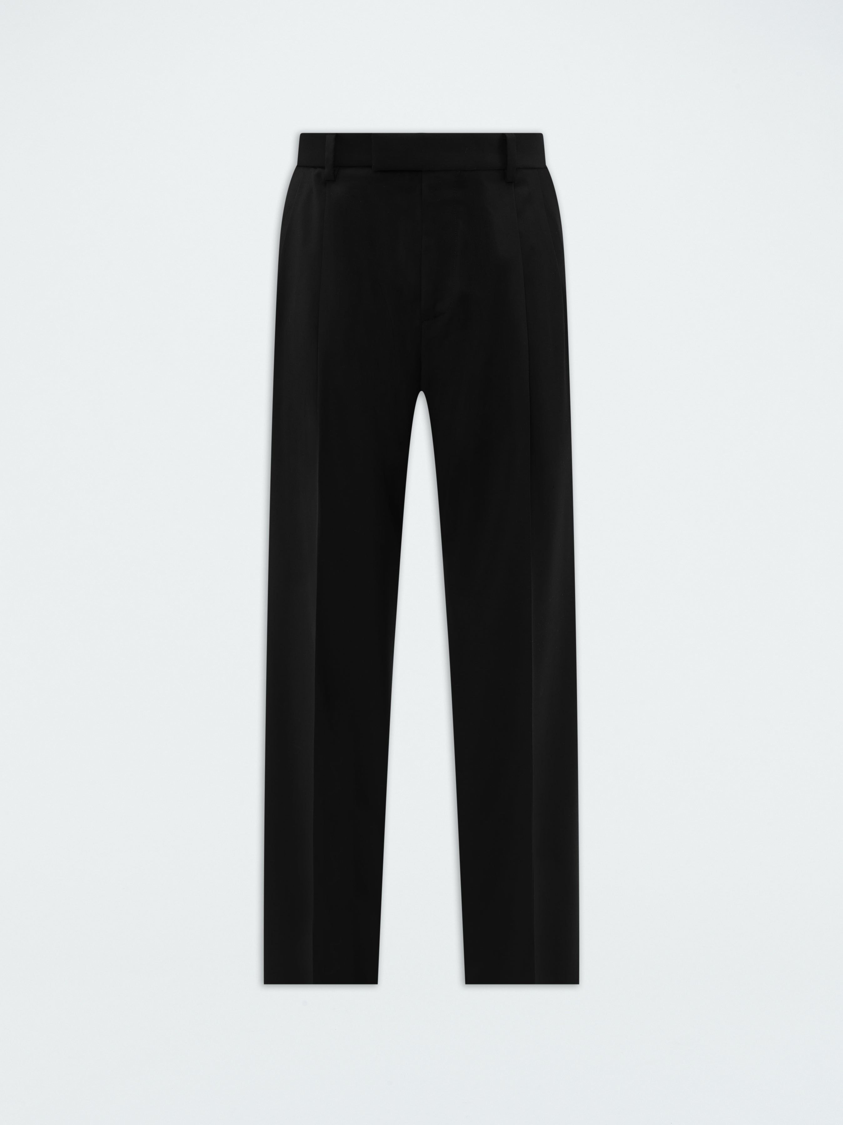 DOUBLE PLEAT PANT-BLACK sold by AMIRI