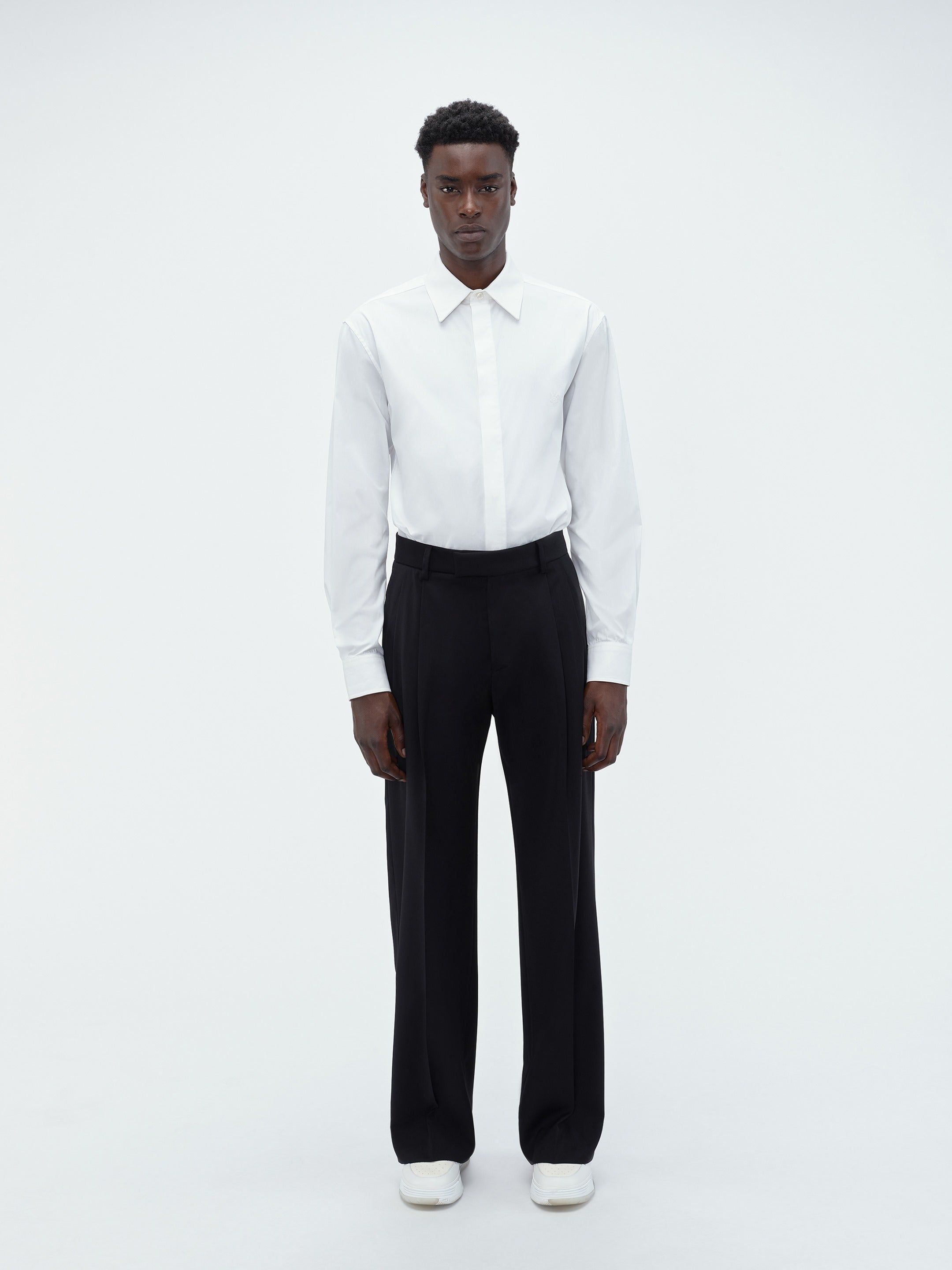DOUBLE PLEAT PANT-BLACK sold by AMIRI product image thumbnail 2