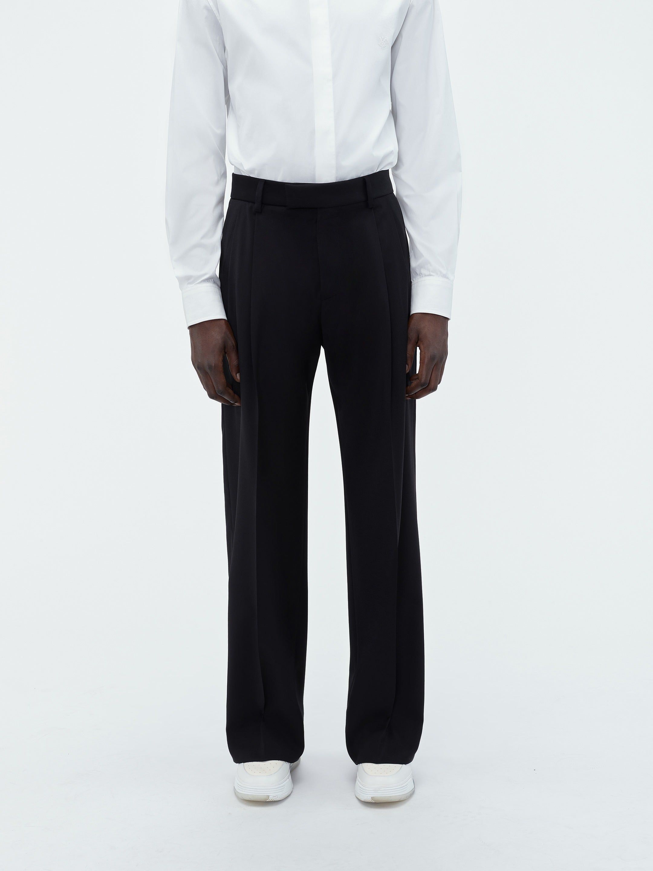 DOUBLE PLEAT PANT-BLACK sold by AMIRI product image thumbnail 3