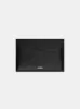THREE STAR LEATHER CARD HOLDER - Black sold by AMIRI