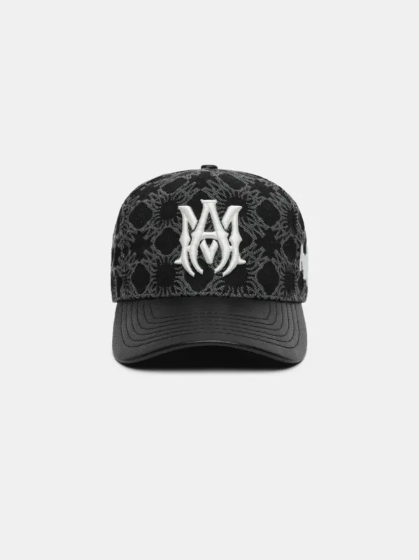 MA QUAD DENIM HAT - Black sold by AMIRI