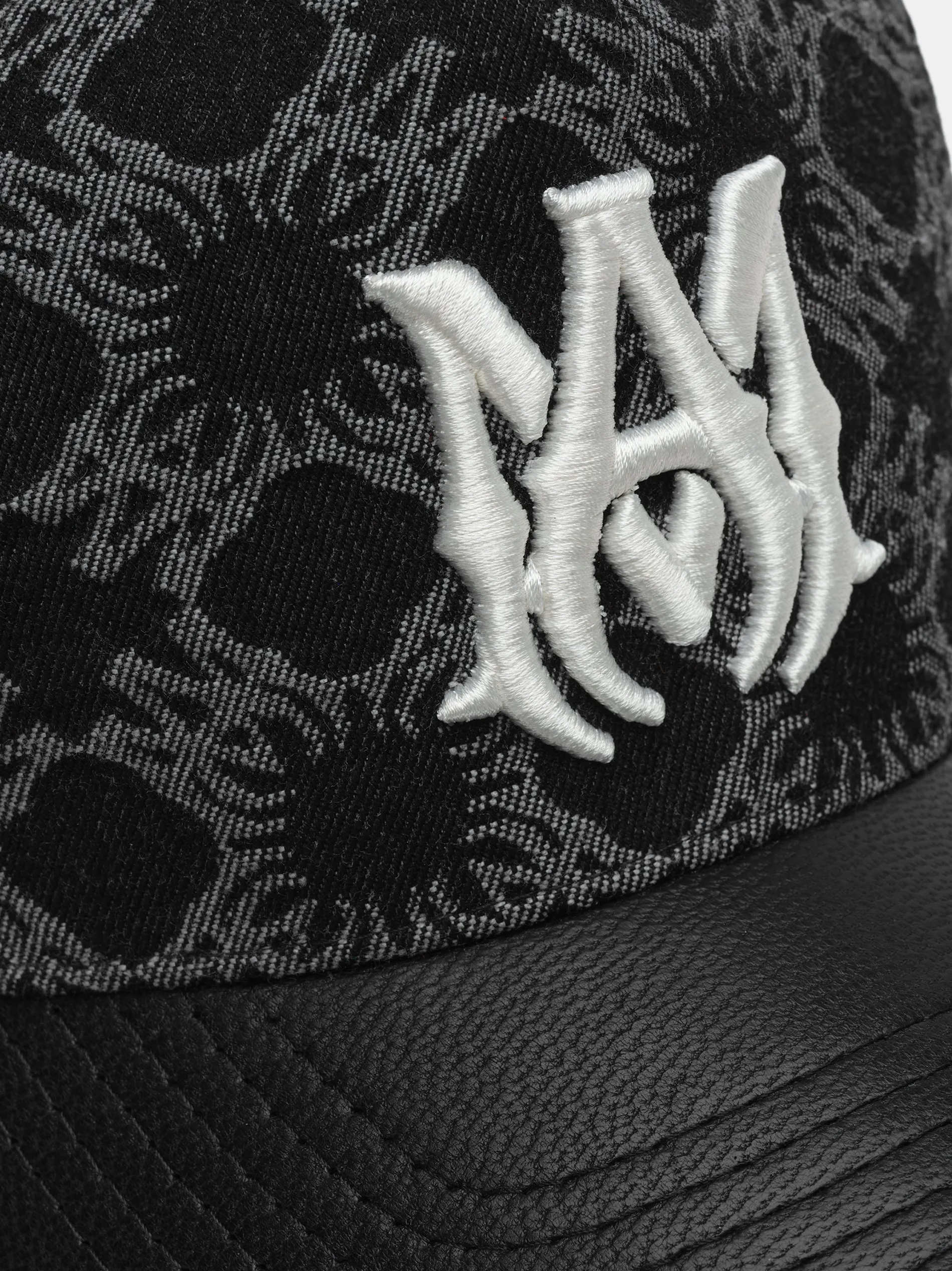 MA QUAD DENIM HAT - Black sold by AMIRI product image thumbnail 5